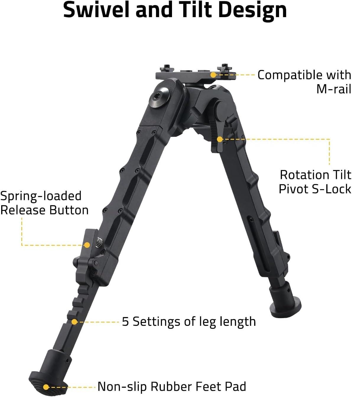 steady Shots Made Simple: Our CVLIFE Rifle Bipod Review
