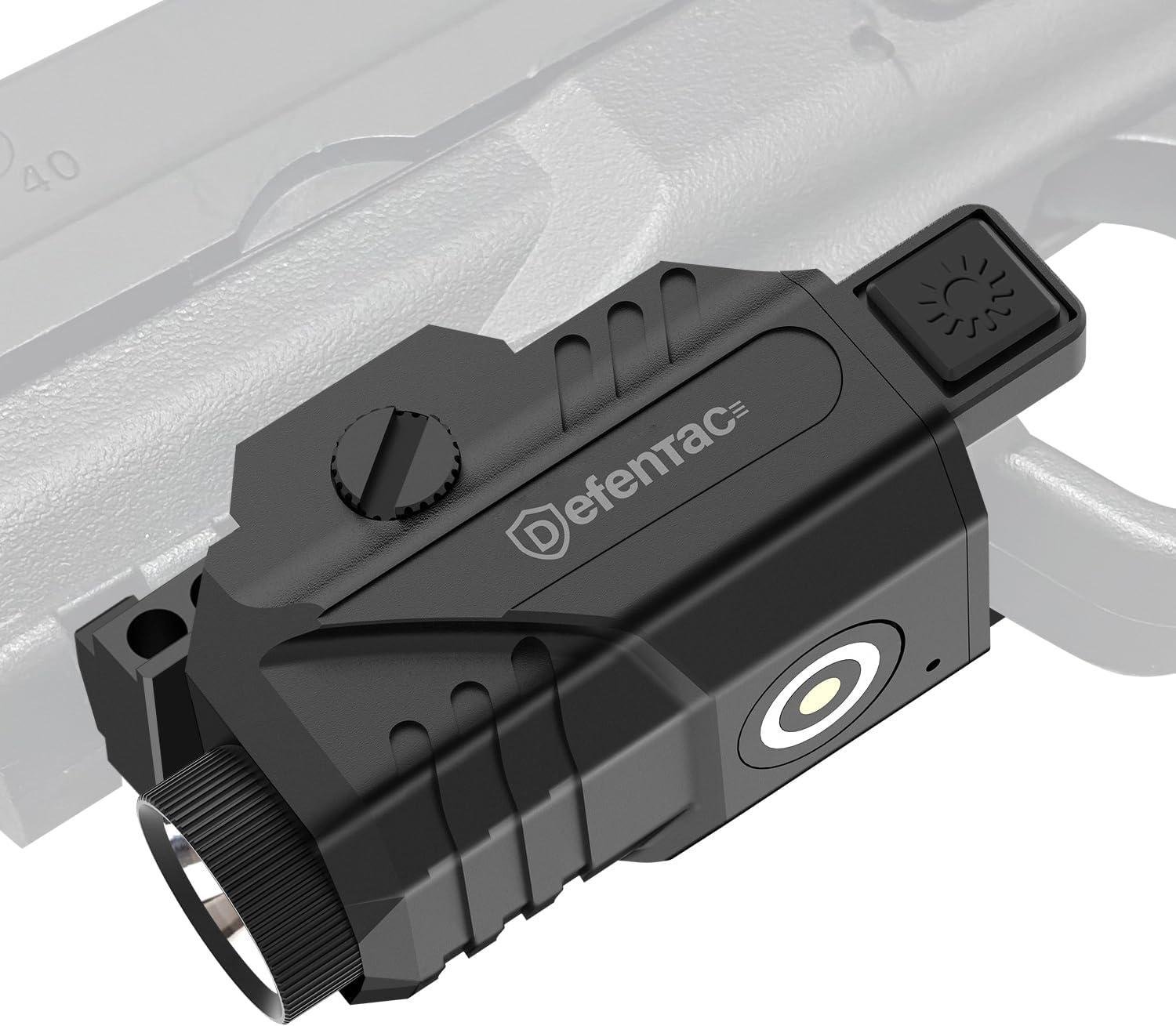 We Test DEFENTAC's 600-Lumen Pistol Light & Strobe