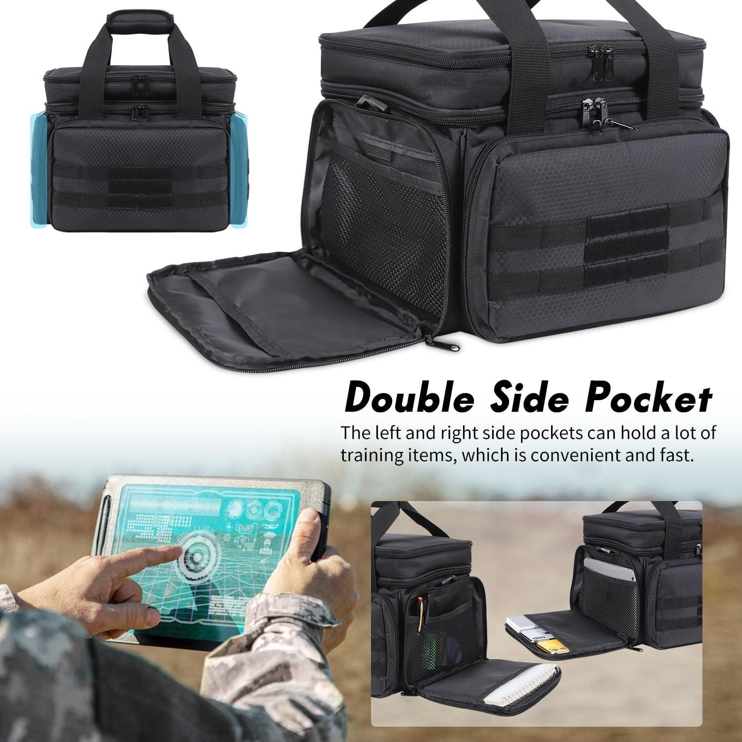 Unpacking Our New ​Tactical Gun Range Bag Adventure