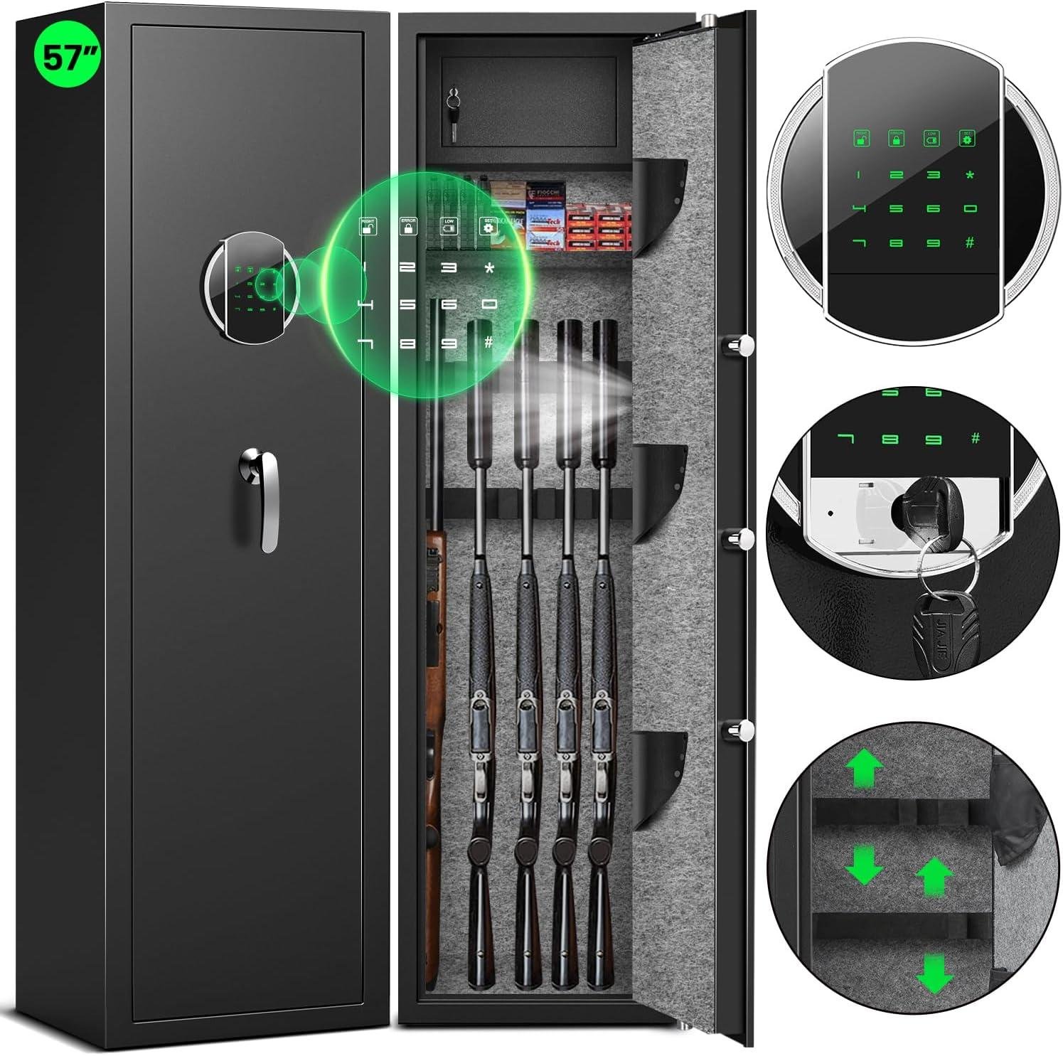 Sturdy Security: Our Take on the Kavey Rifle Gun Safe