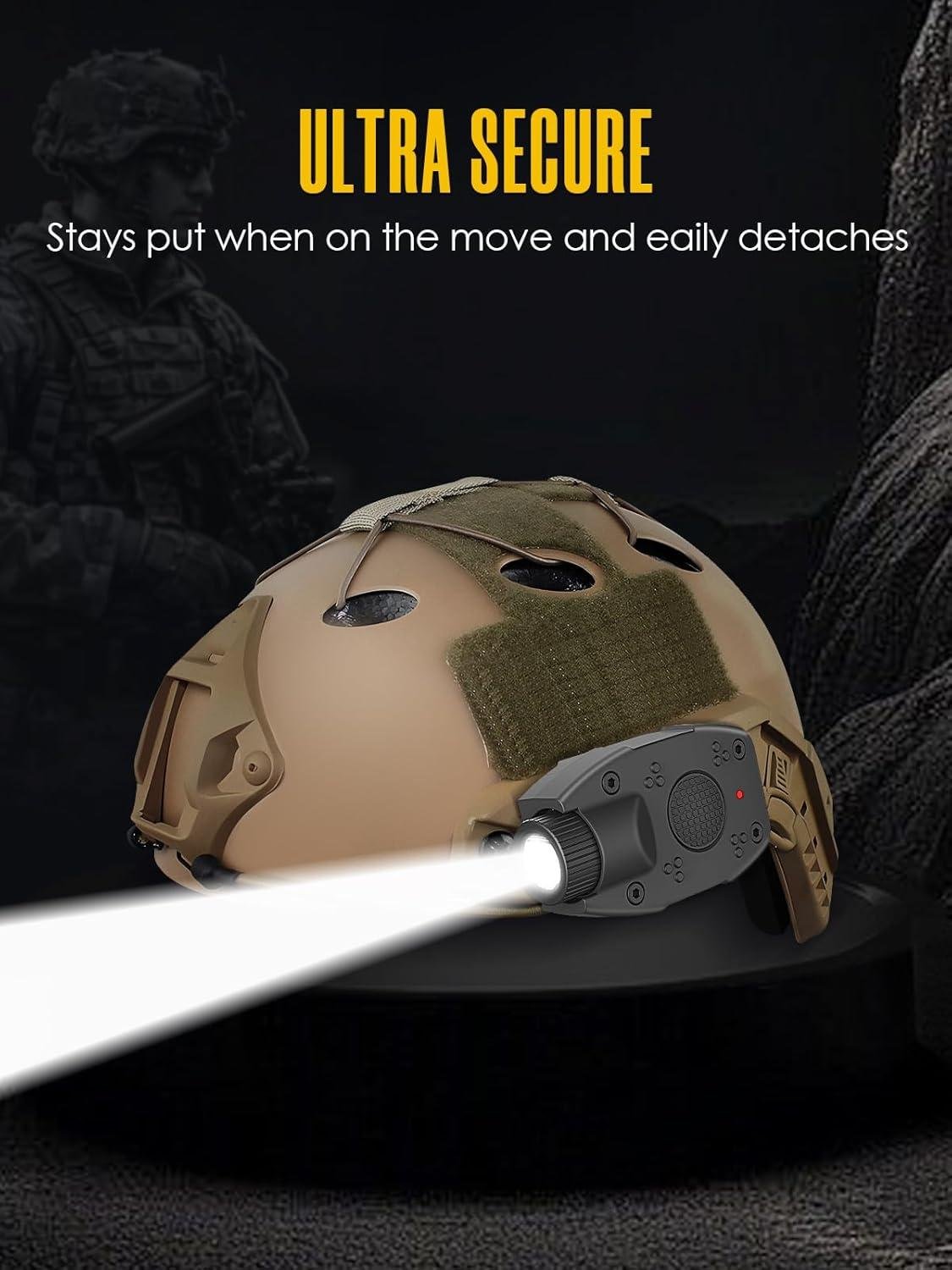 We Test a Tiny Picatinny Rifle and Helmet Light