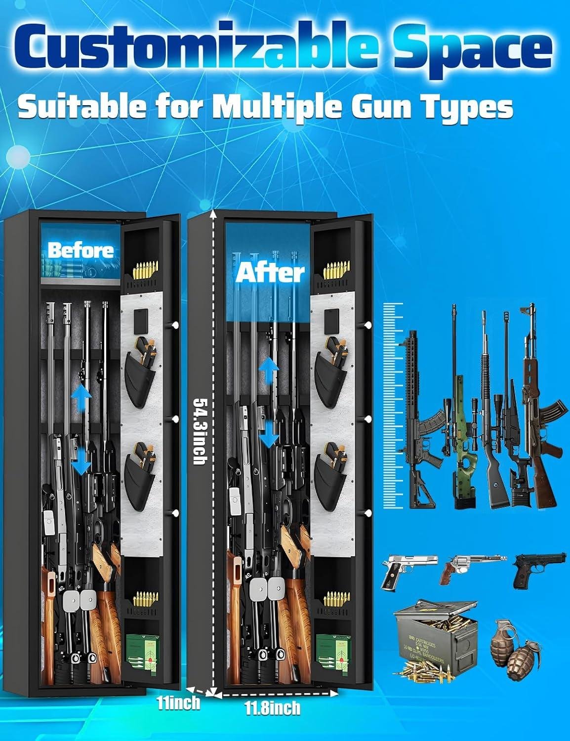 Safely Locked: ⁤Our Experience with Biometric Gun Cabinets