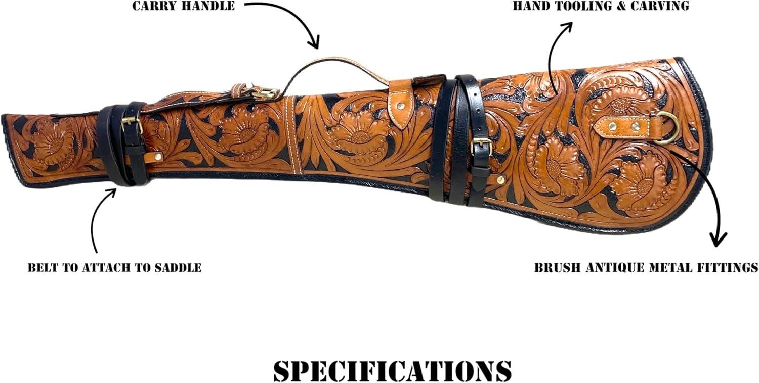 Discover Elegance: Our Genuine Leather Rifle Scabbard