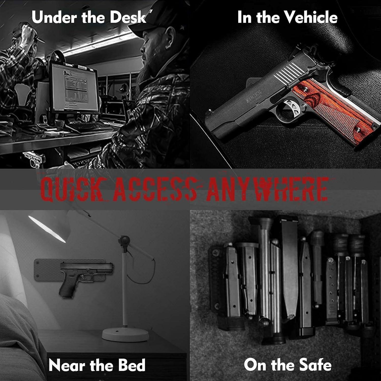 organize and secure: Our AR15 Wall mount Adventure