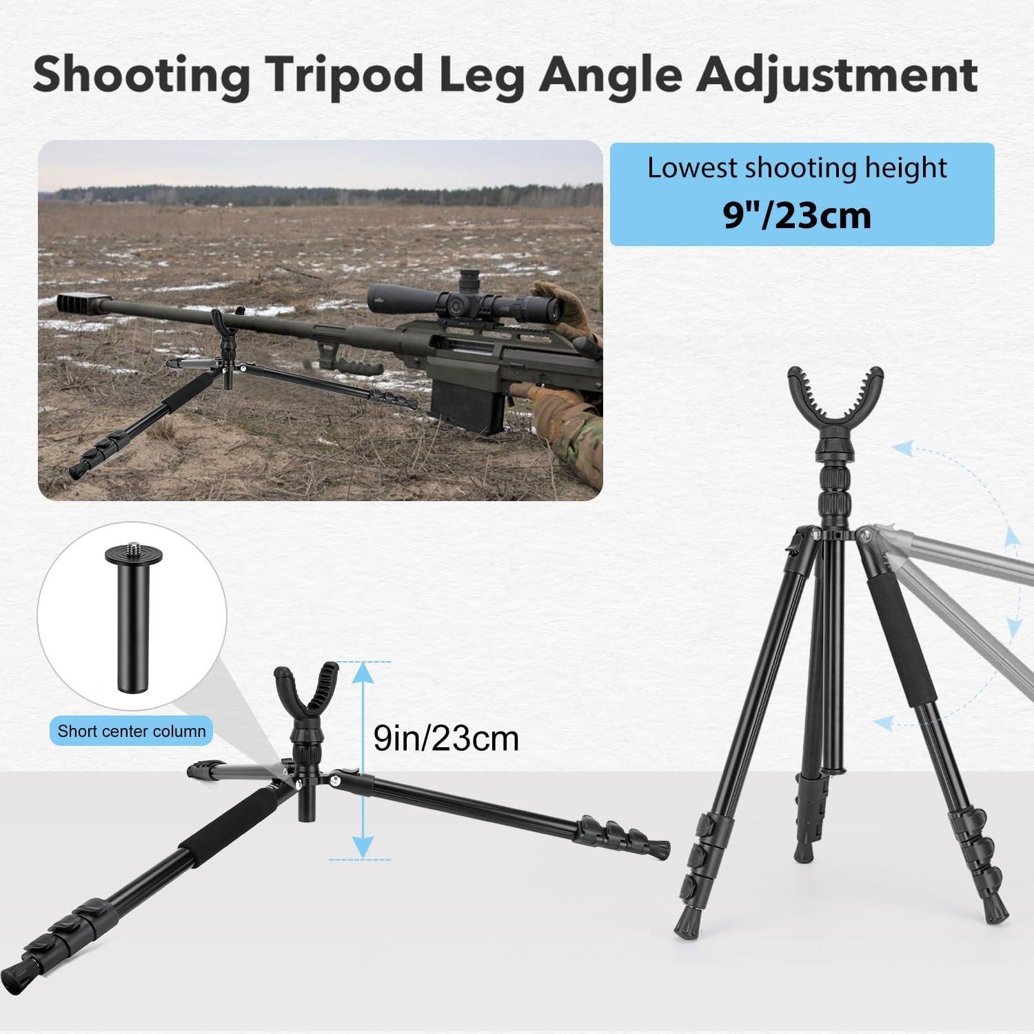Elevate Our Hunting Game with a versatile Shooting Tripod