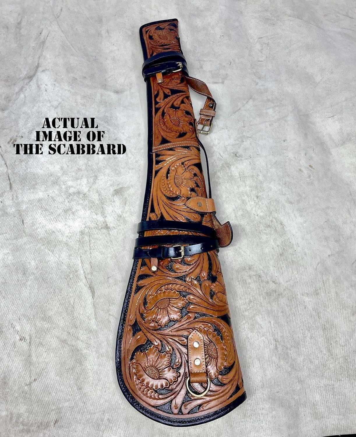 Discover Elegance: Our Genuine Leather Rifle Scabbard