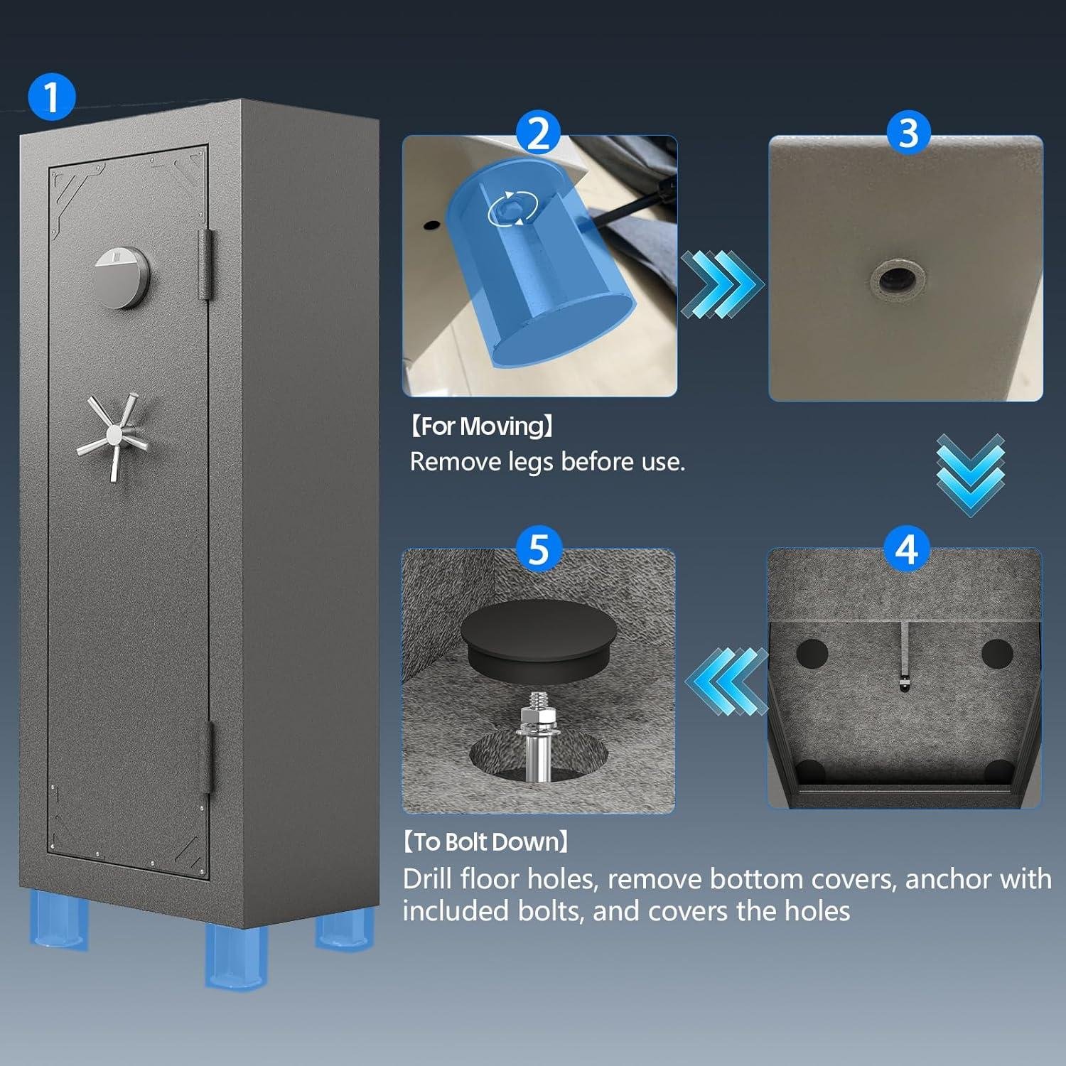 our Secure ‌Sanctuary: Reviewing the KAER 20 Gun ⁣Safe
