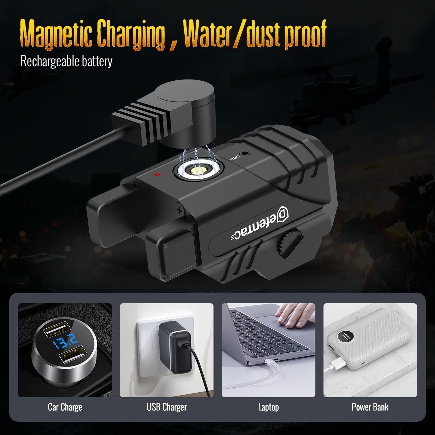We Test Defentac's magnetic,⁣ Rechargeable Laser Sight