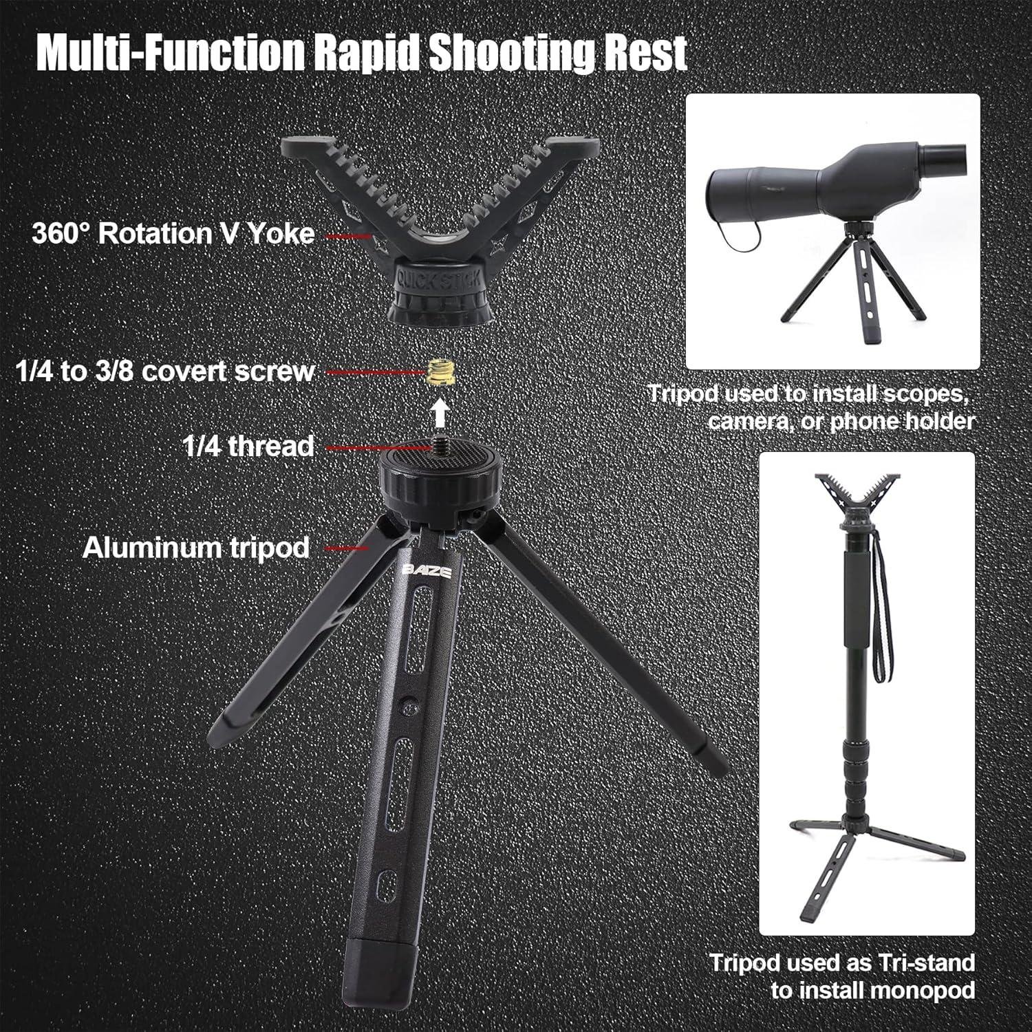 Unpack and Aim: Master Precision with BZTAC Shooting Rest