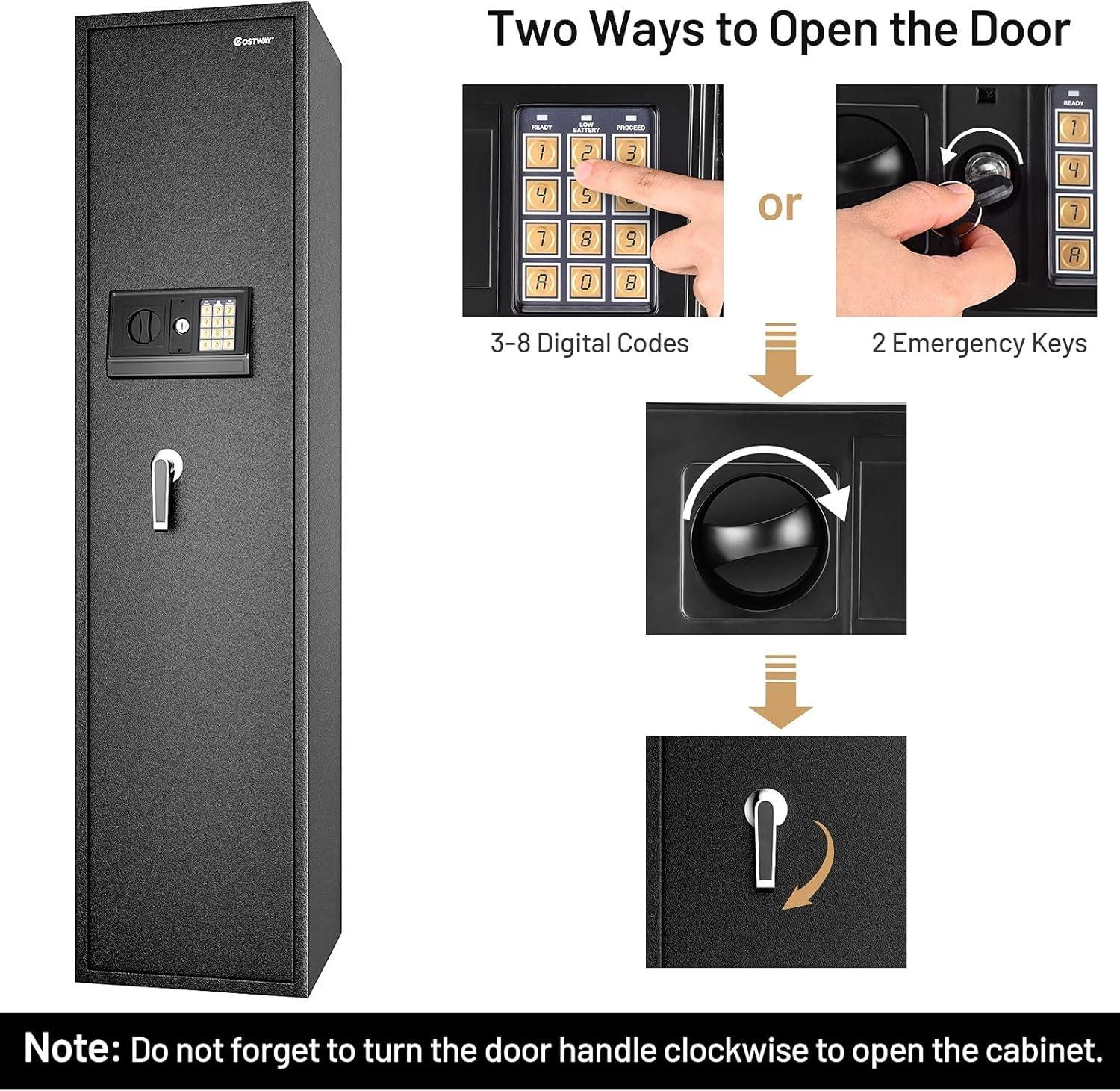 Securing Our Home: Exploring the COSTWAY Rifle Safe