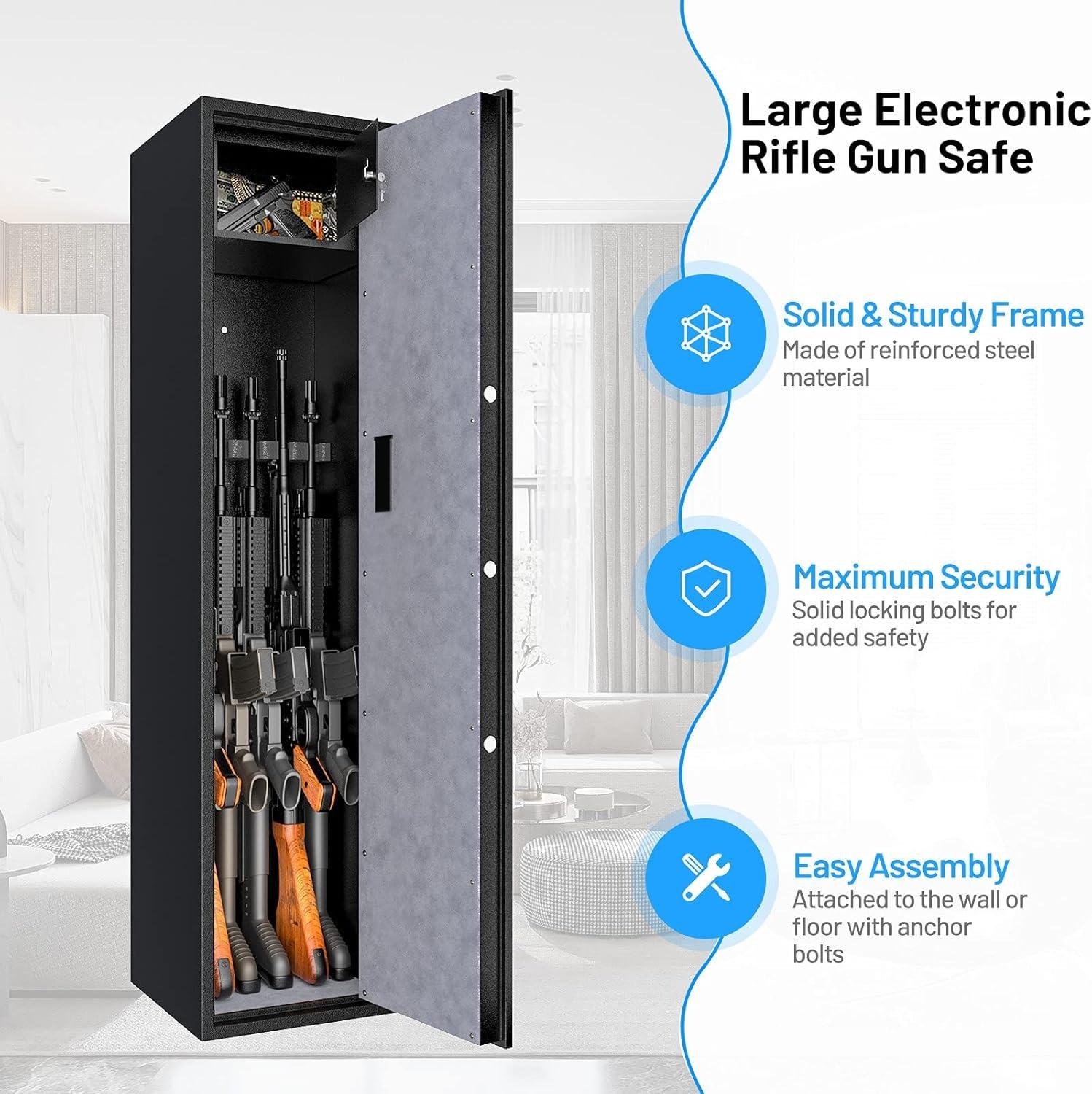 Securing Our Home: Exploring the COSTWAY Rifle Safe