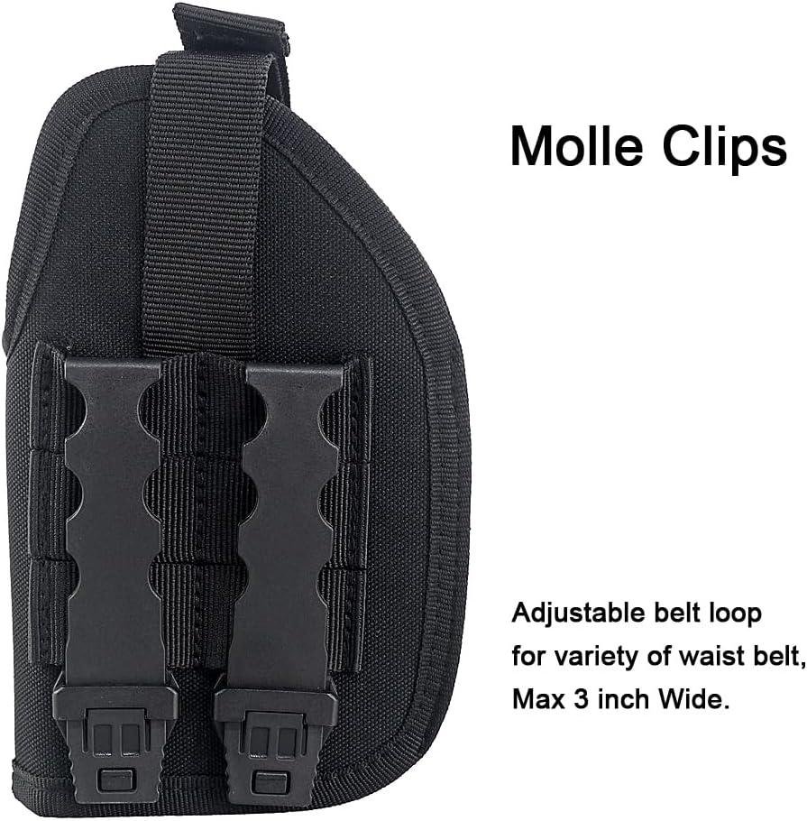 Field Carry: Our⁢ MOLLE OWB Holster for Light/Optics