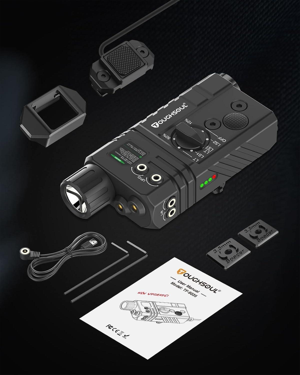We Put TOUGHSOUL's 3-in-1 Light & Lasers to work