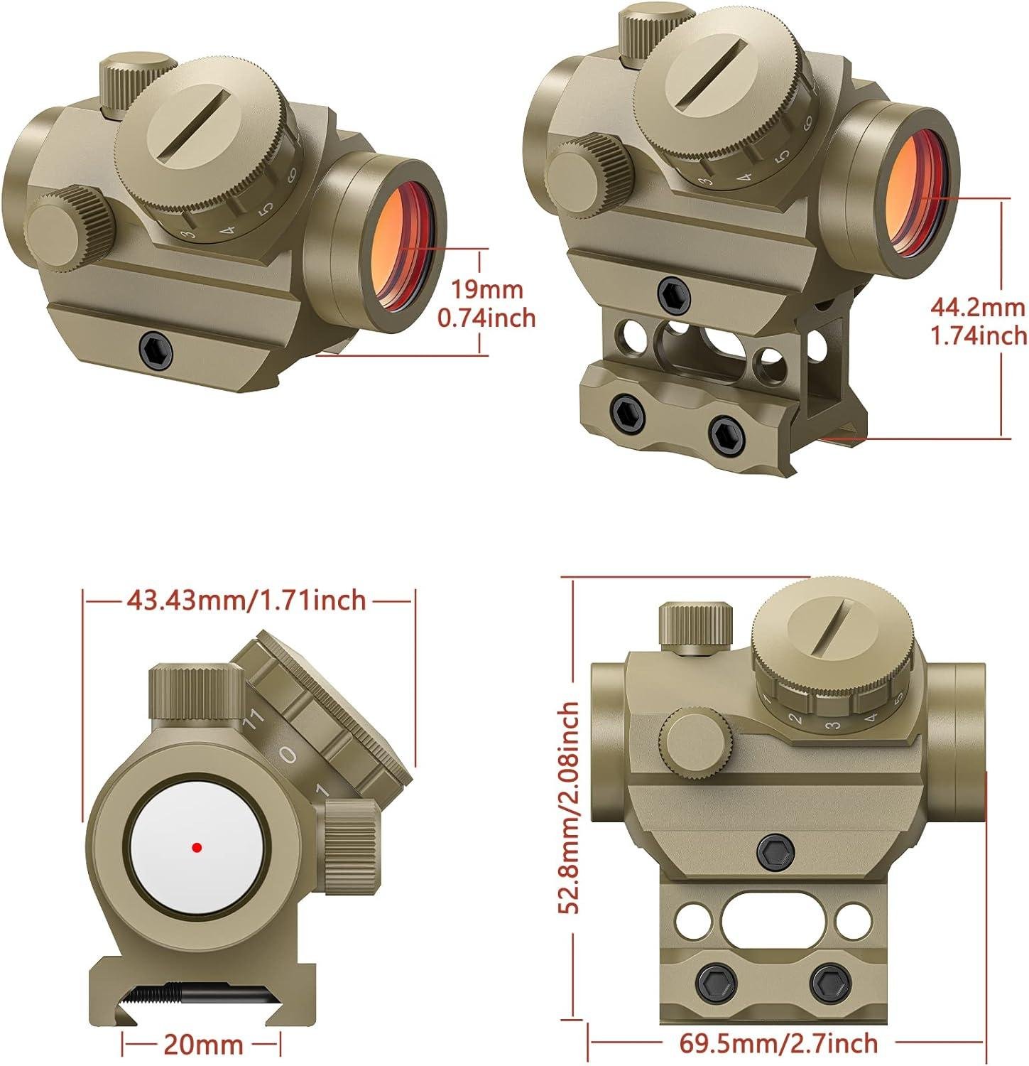 Our Hands-On with MidTen's‌ 2MOA Red Dot Sight