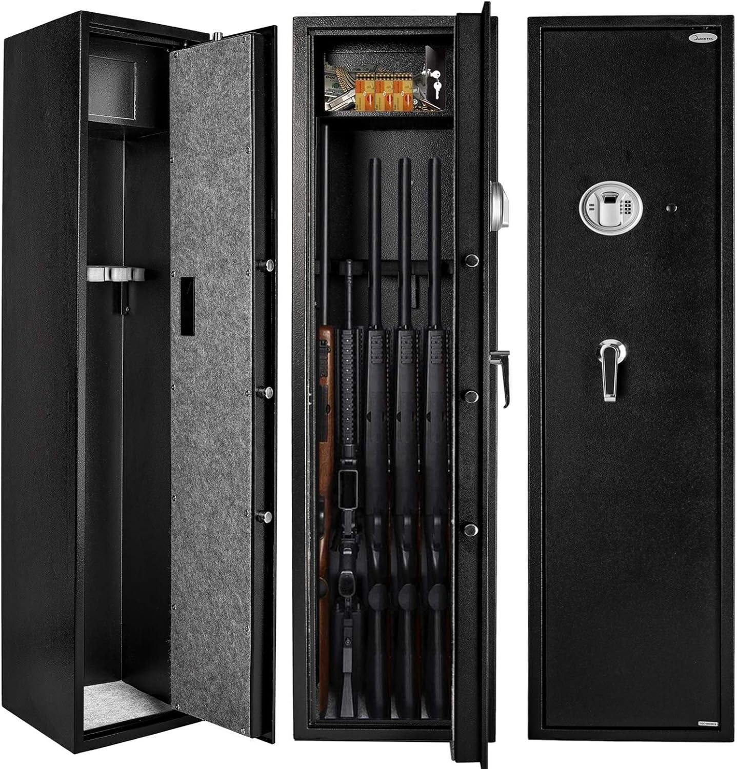 Unlocking peace of Mind: Our Journey with the Ultimate Biometric Rifle Safe