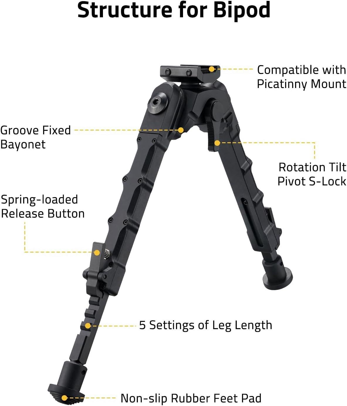 Our Take on CVLIFE's Versatile and Budget-Friendly Bipod