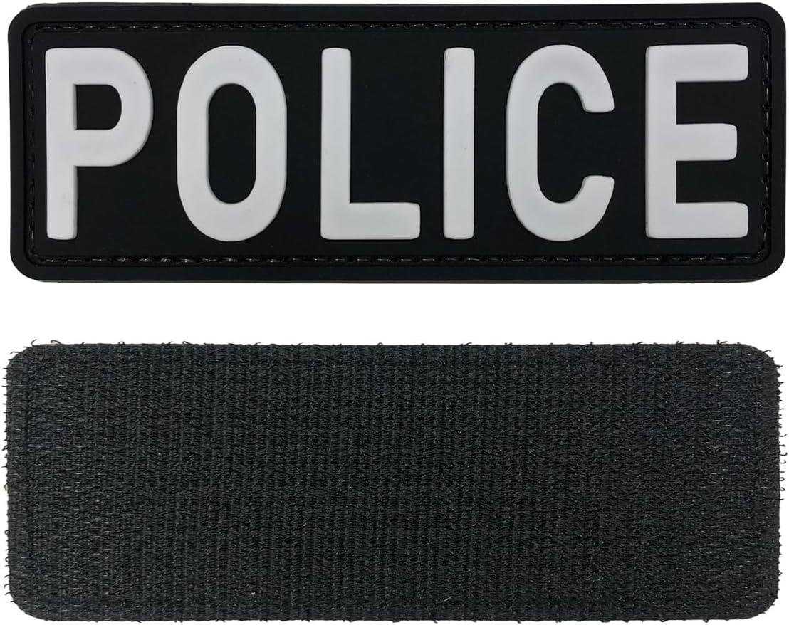 Gear Up: Our Thoughts on the All-Black PVC Police Patch