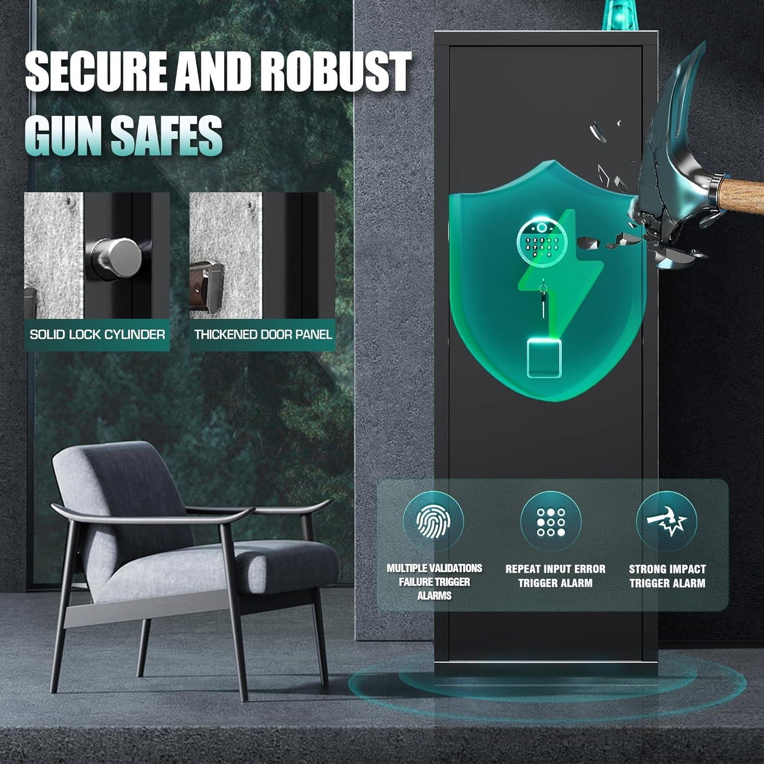 Unlock Peace of Mind: Exploring Our Biometric Gun safe