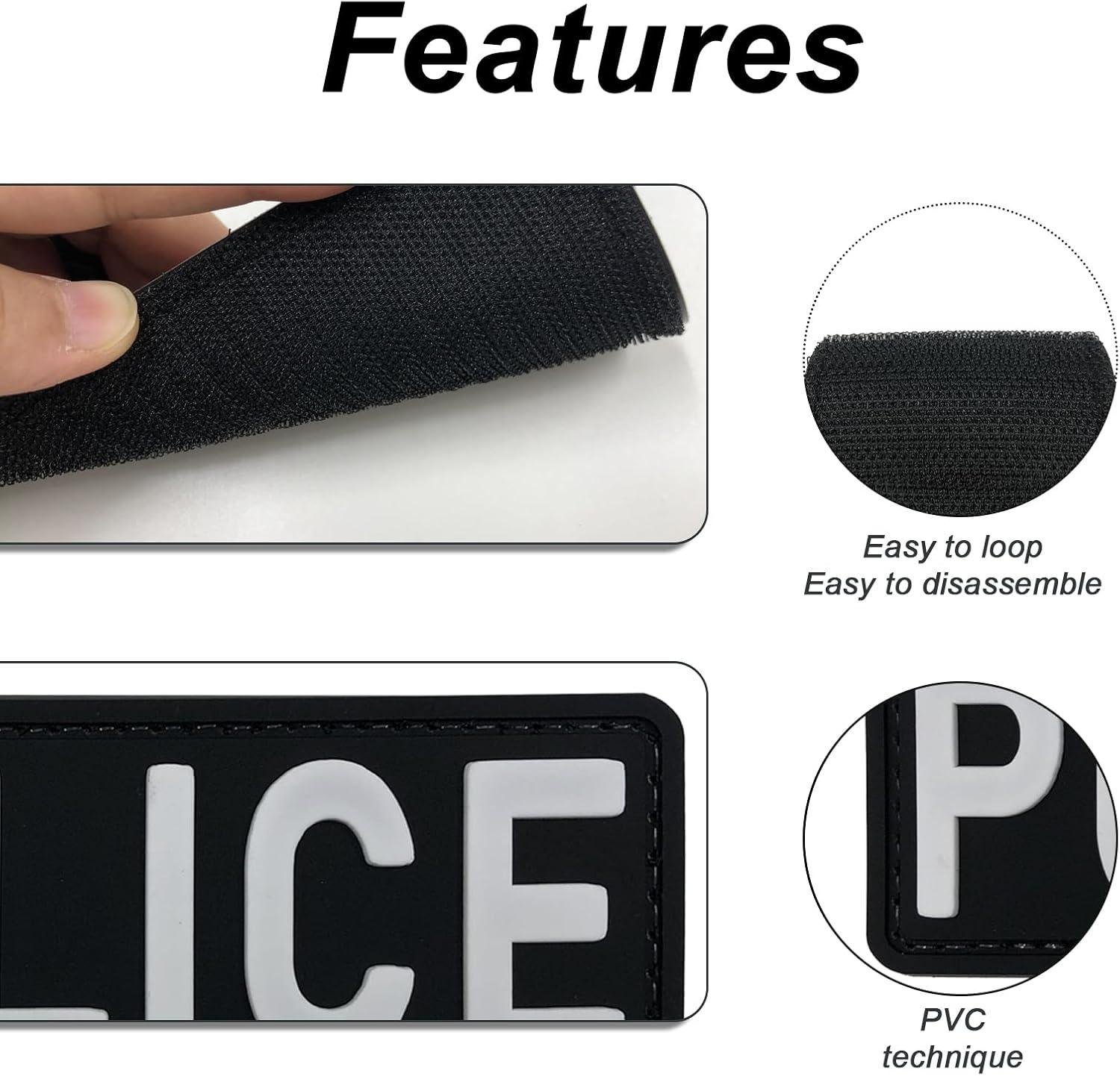 Gear Up: Our Thoughts on the All-Black PVC Police Patch