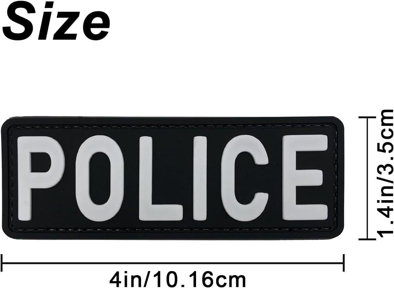 Gear Up: Our Thoughts on the All-Black PVC Police Patch