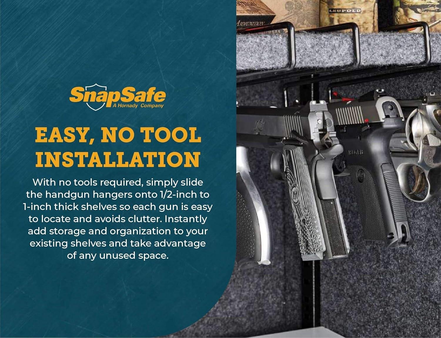 maximize Space & Protect Guns: SnapSafe Hangers Review