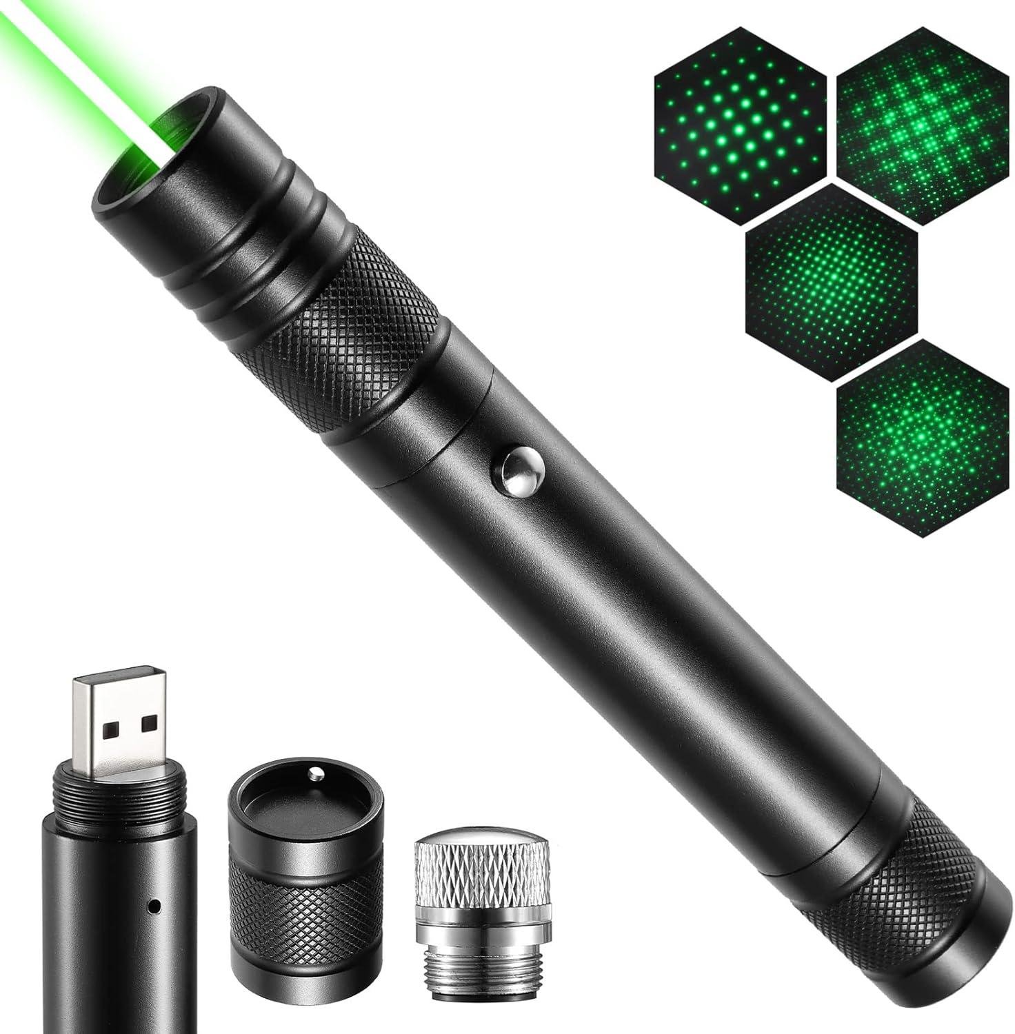 Our Hands-On Review of the USB Green Pattern Flashlight