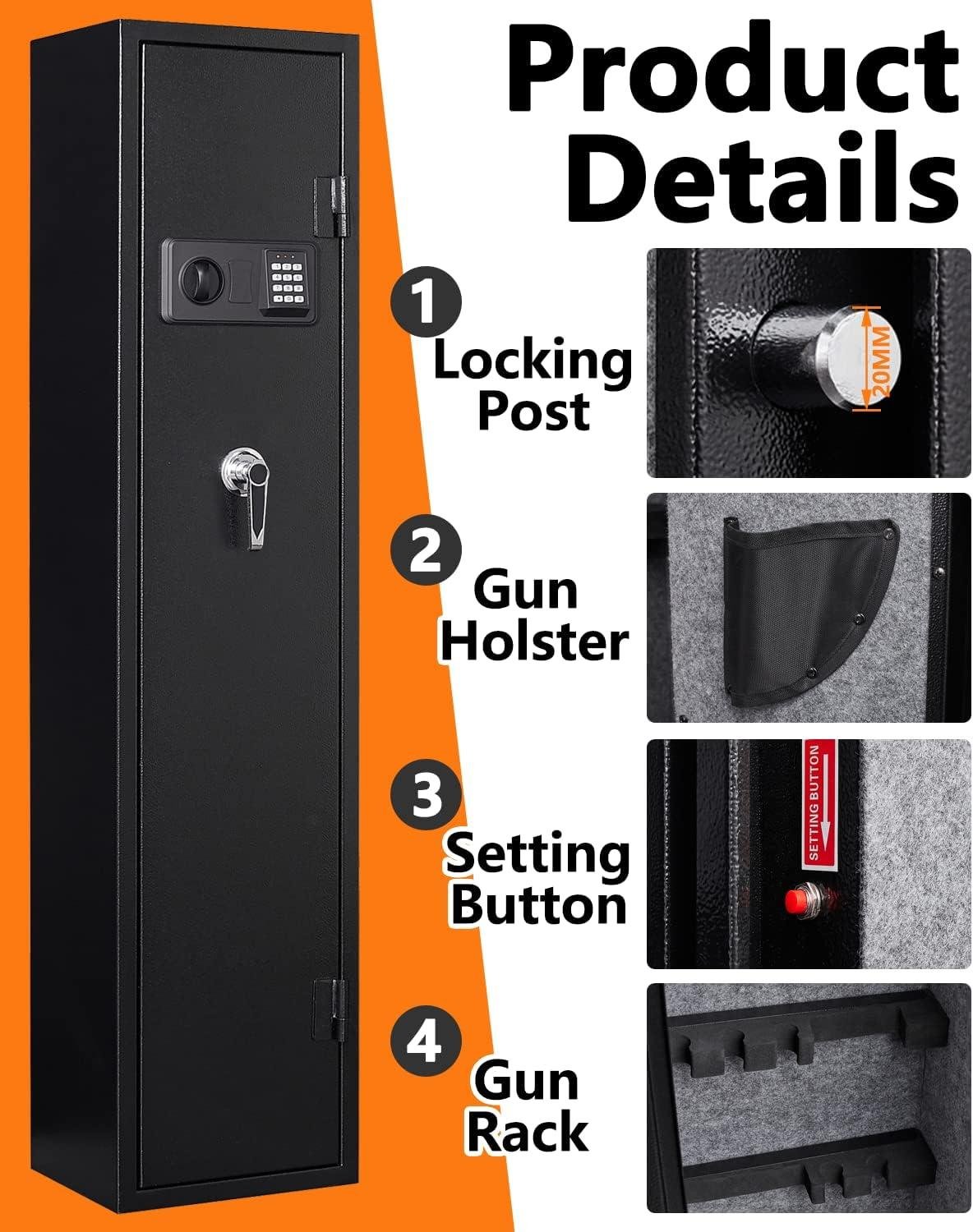 Discover Peace of Mind with Our Fandon Gun Safe Review!