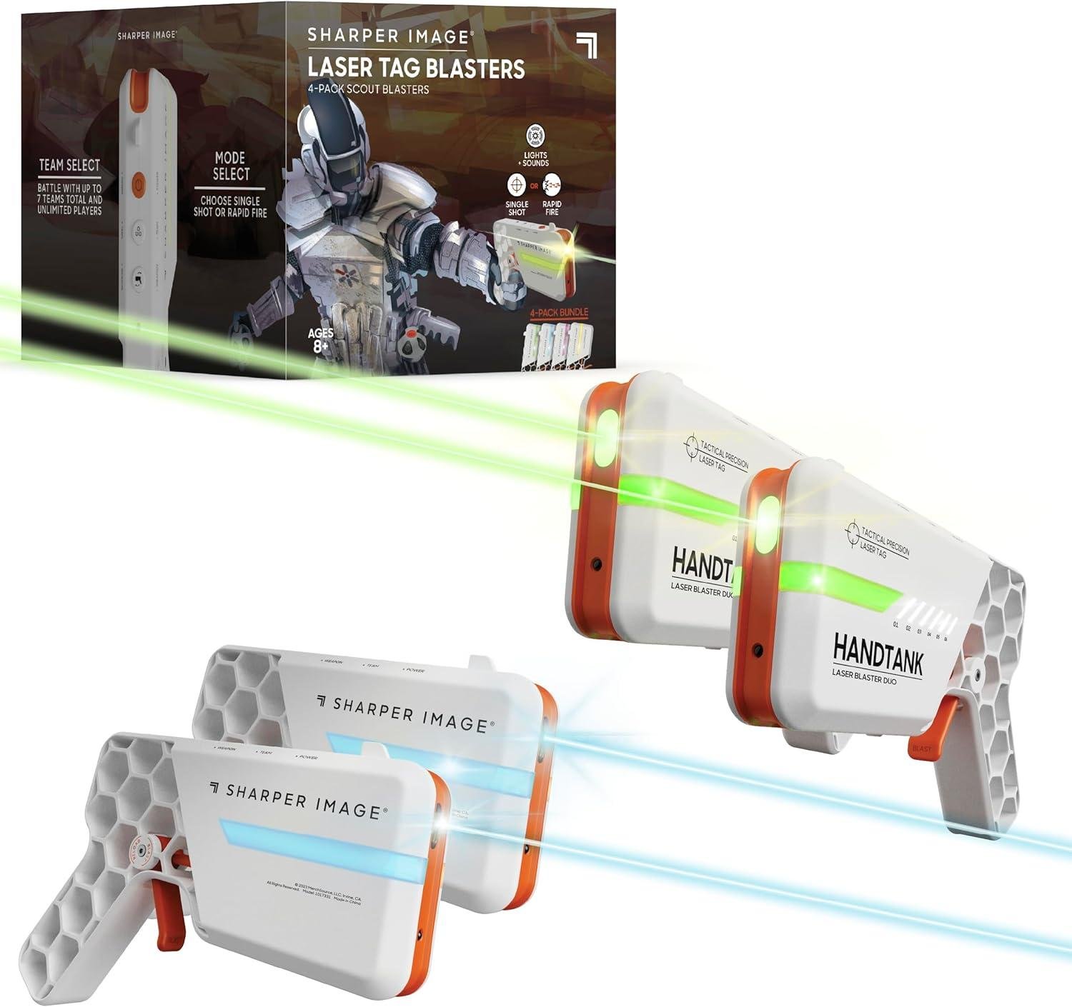 We Battle-Test Sharper Image's Laser tag 4-Pack