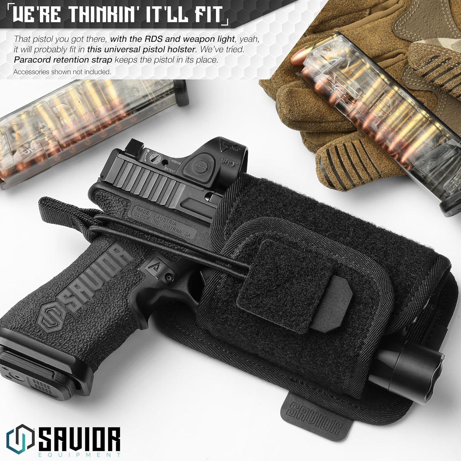 we Test Savior's Hook-Backed Universal ‍Pistol Holster