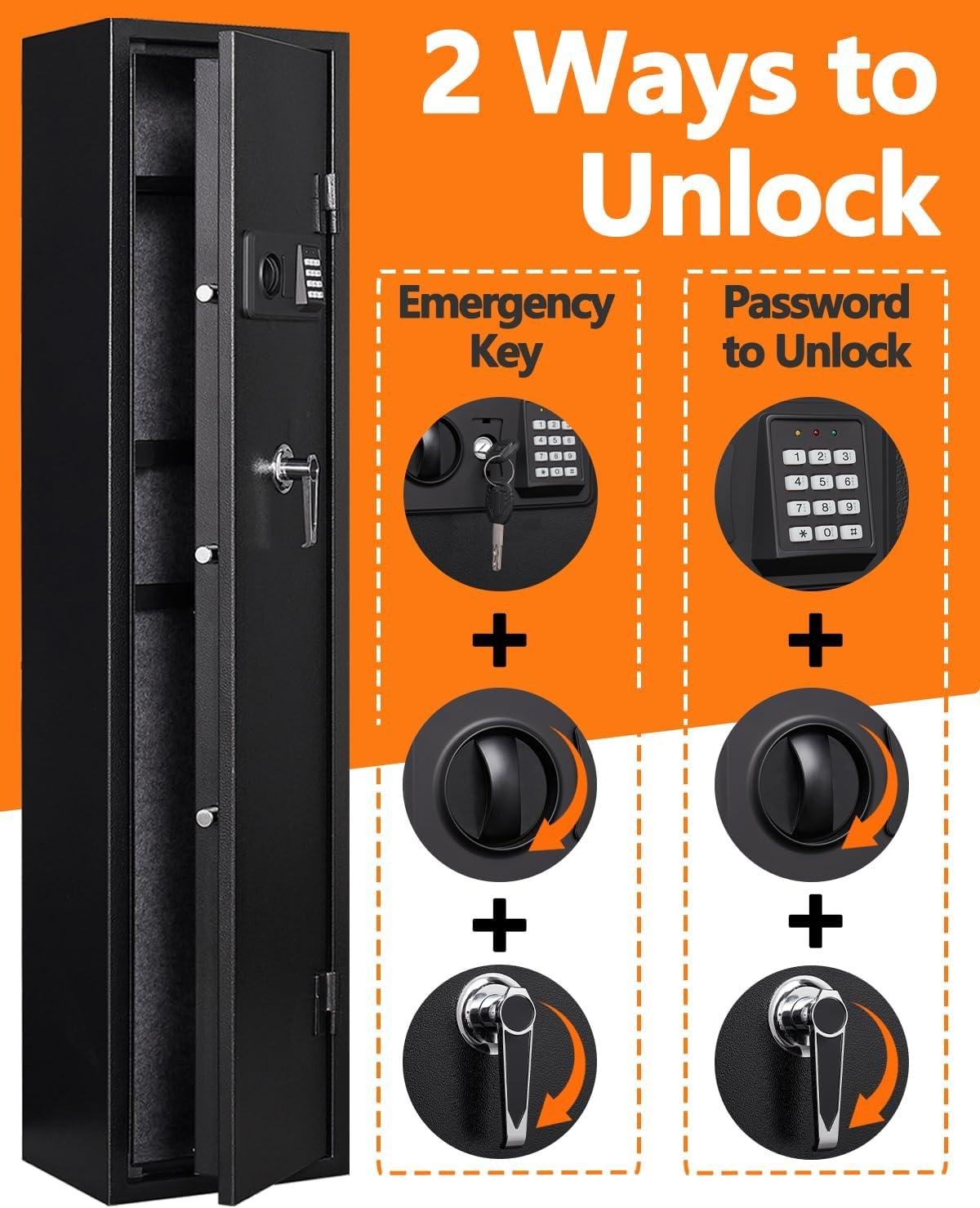 Discover Peace of Mind with Our Fandon gun Safe Review!
