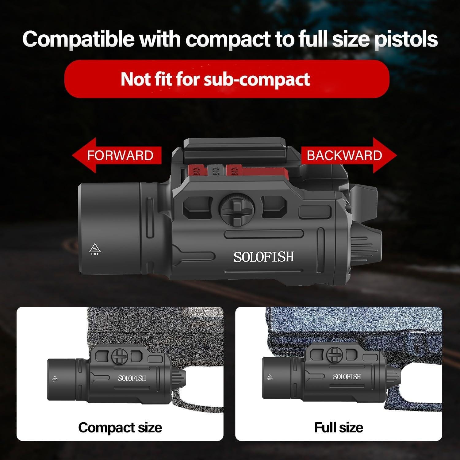We Review the‍ Solofish‍ 1500lm ⁣Pistol light + ‌Green Beam