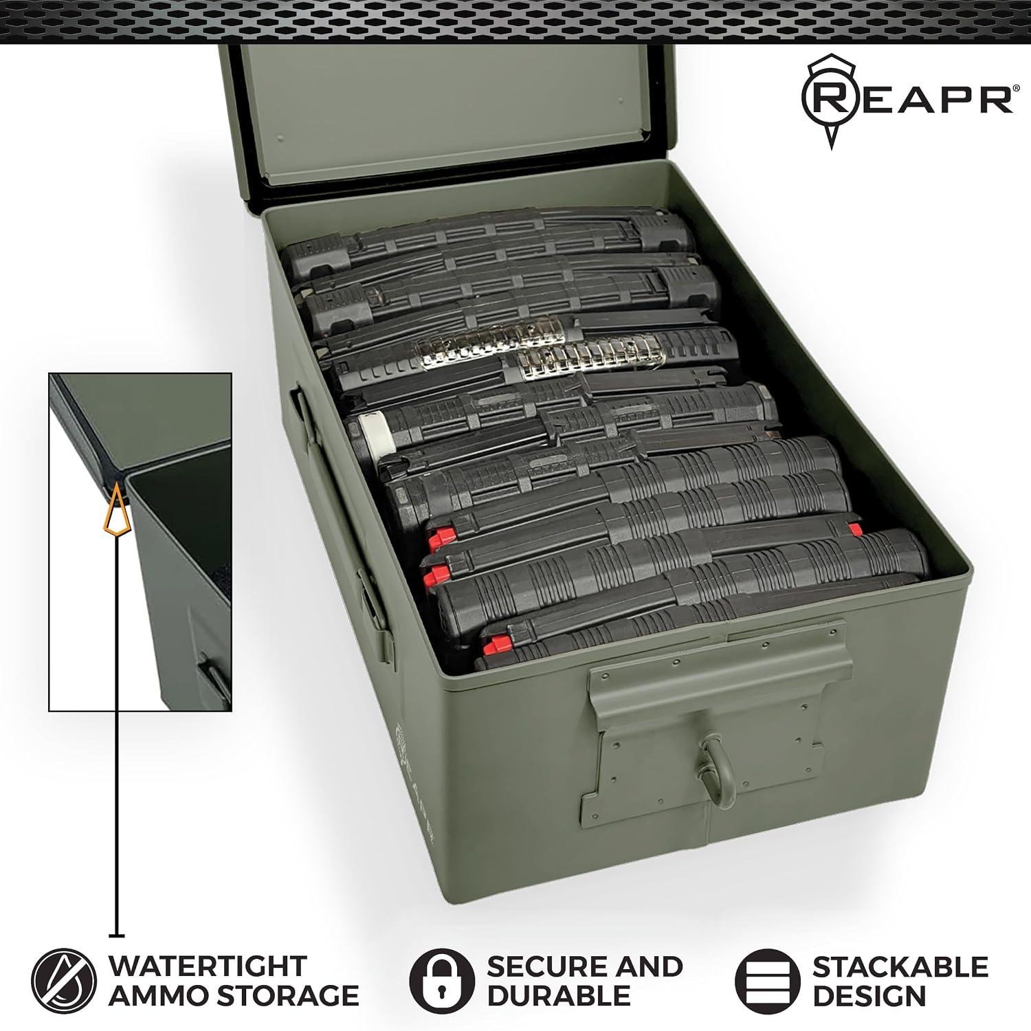 Our Sturdy Companion: Exploring the Reapr Steel Ammo Can