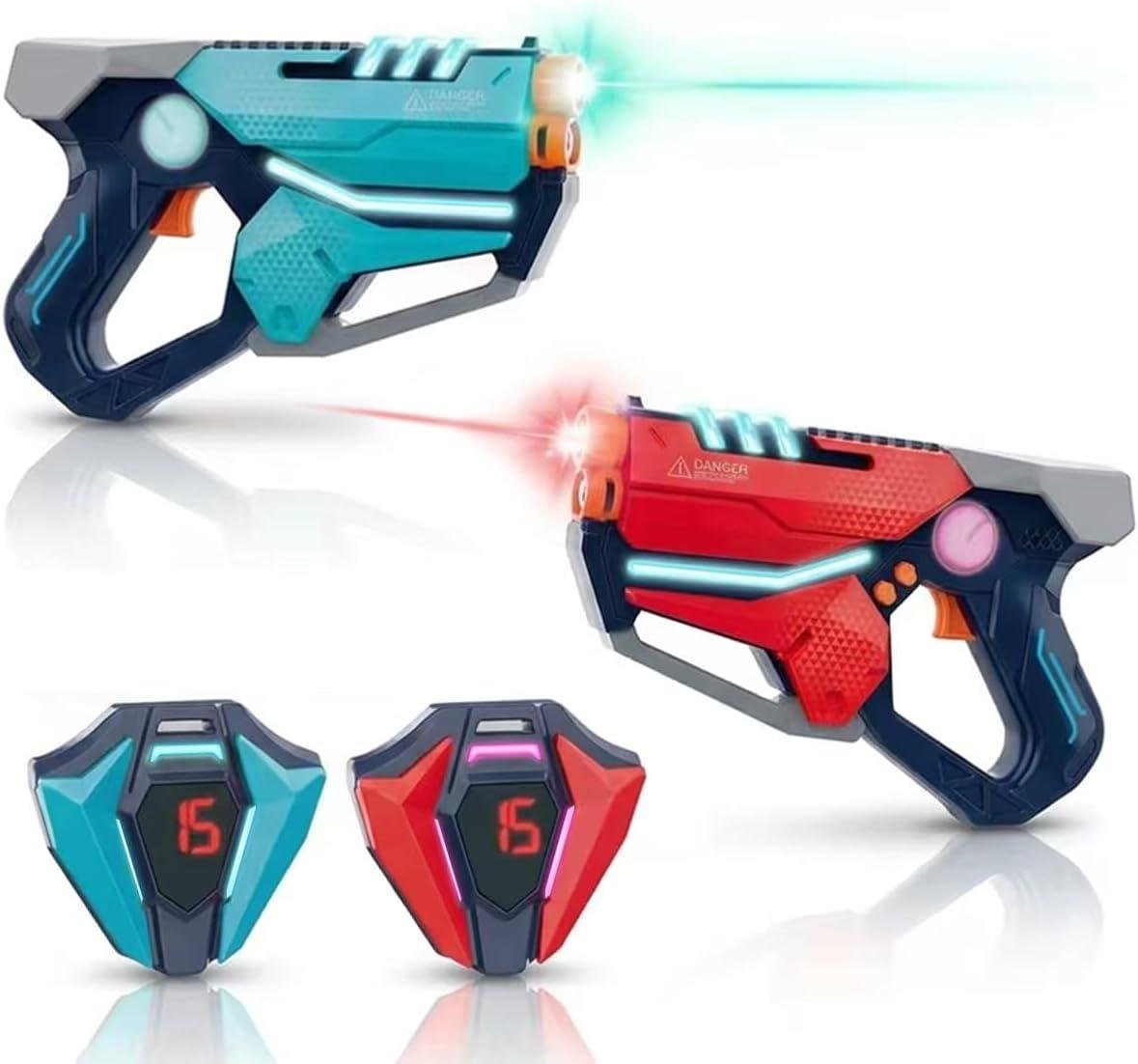 We Test a Sci‑Fi Laser Tag ⁤Duo with LED vests