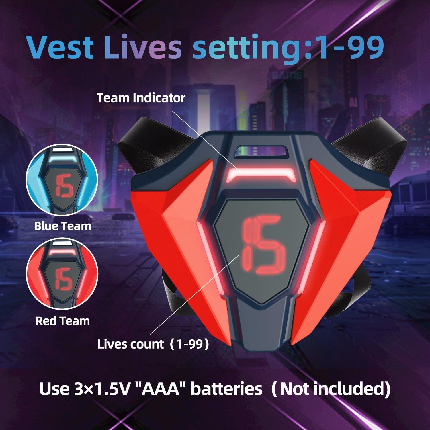 We Test ⁢a sci‑Fi Laser Tag Duo ⁢with LED Vests