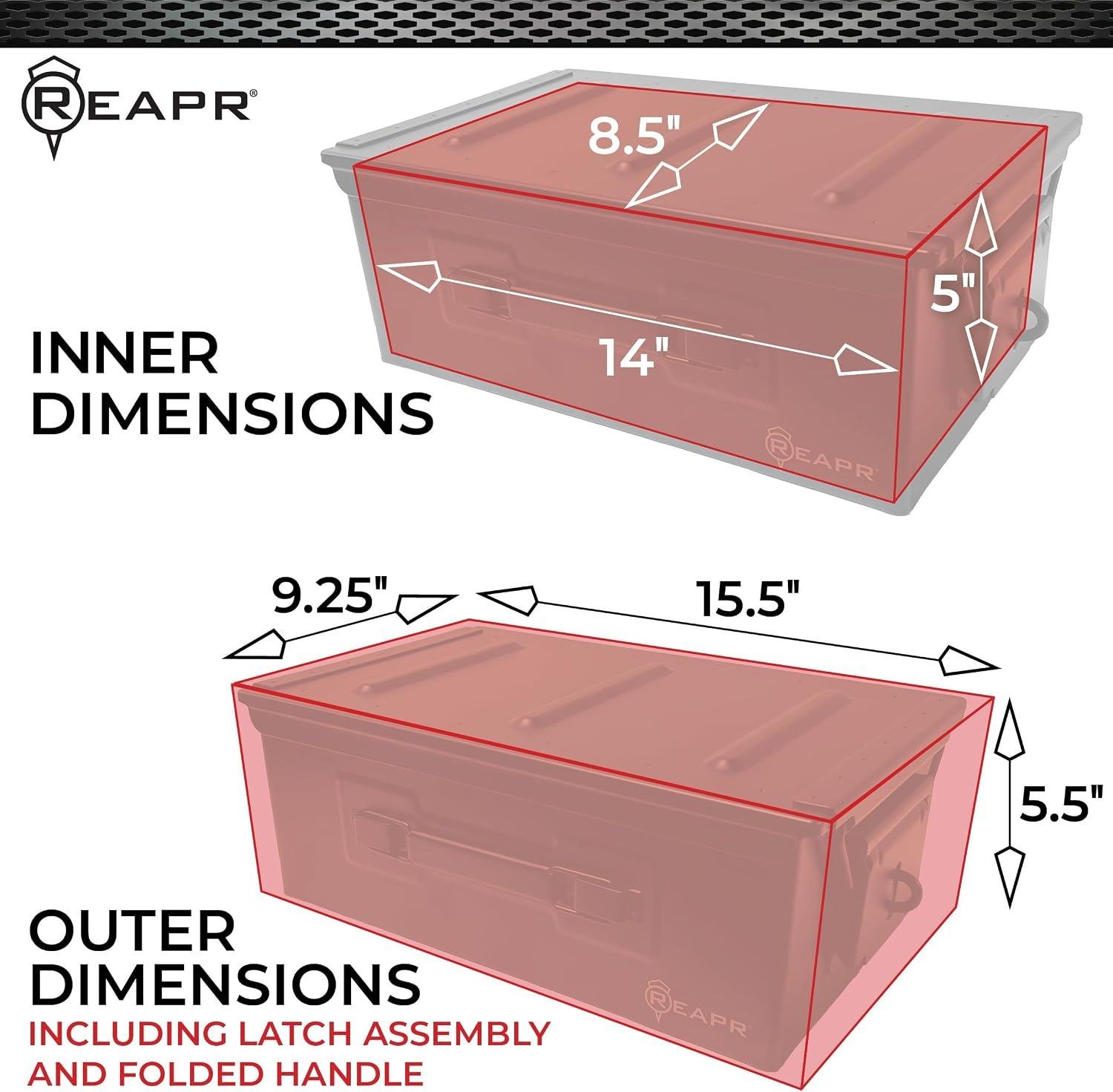 Our Sturdy Companion: Exploring the Reapr Steel Ammo Can