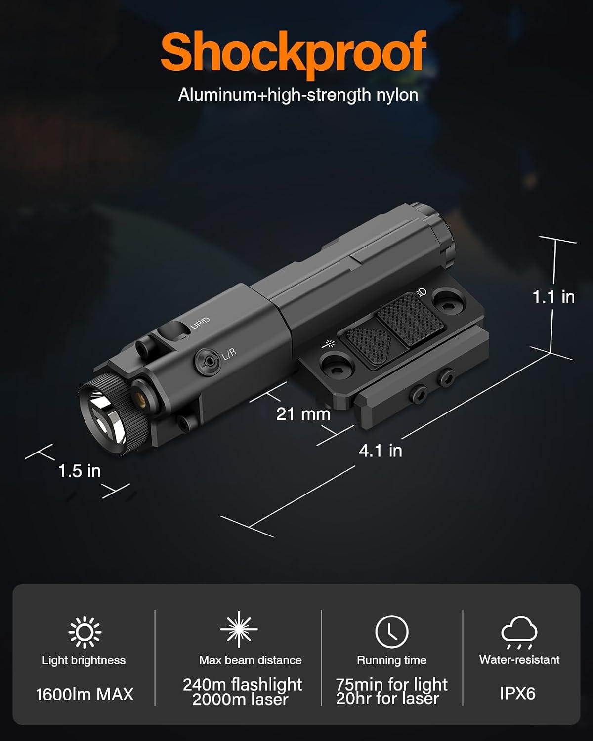 We field-test TOUGHSOUL's 1600LM green-laser combo