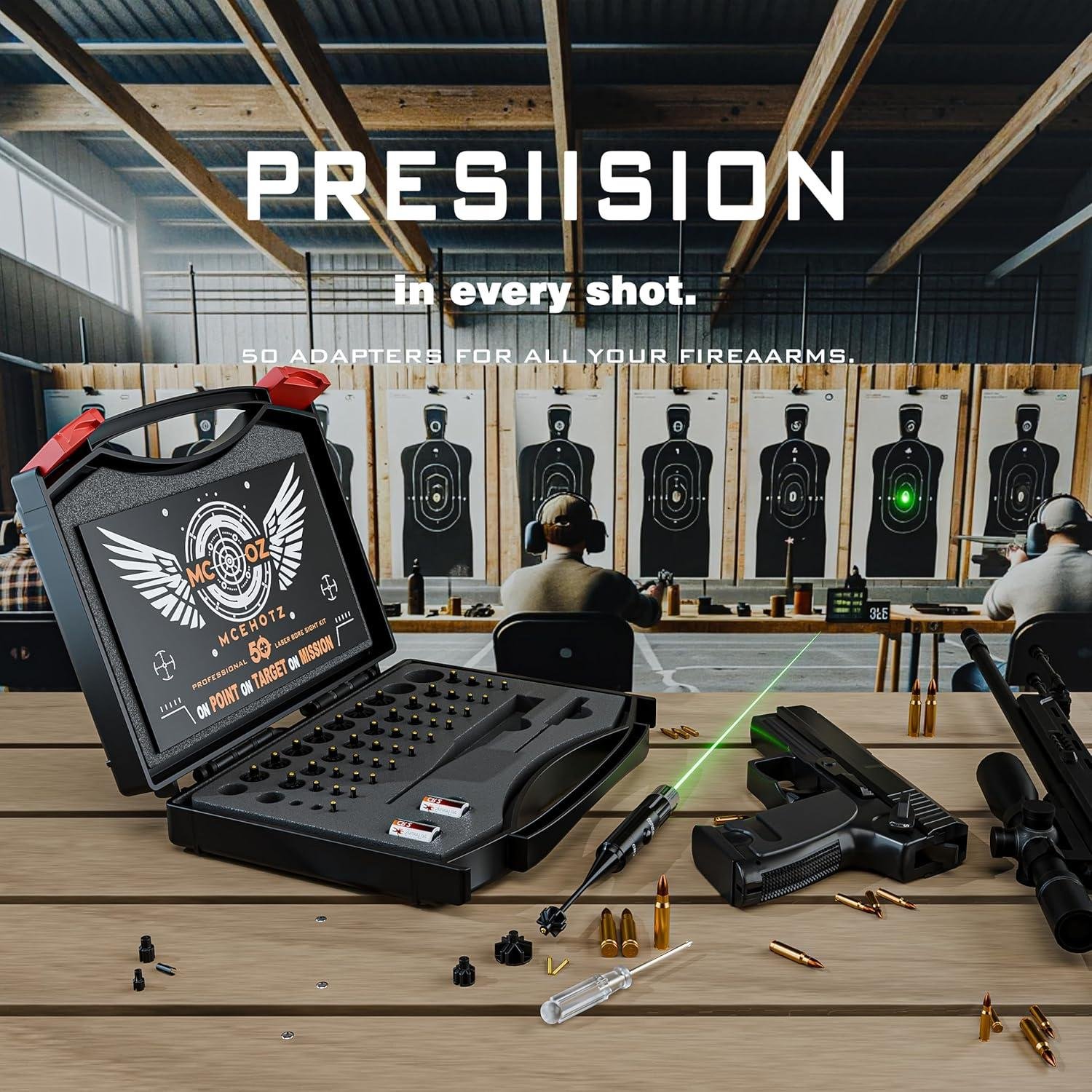 Fifty Fits,One Beam: Our MCREHOTZ ​Boresighter Test