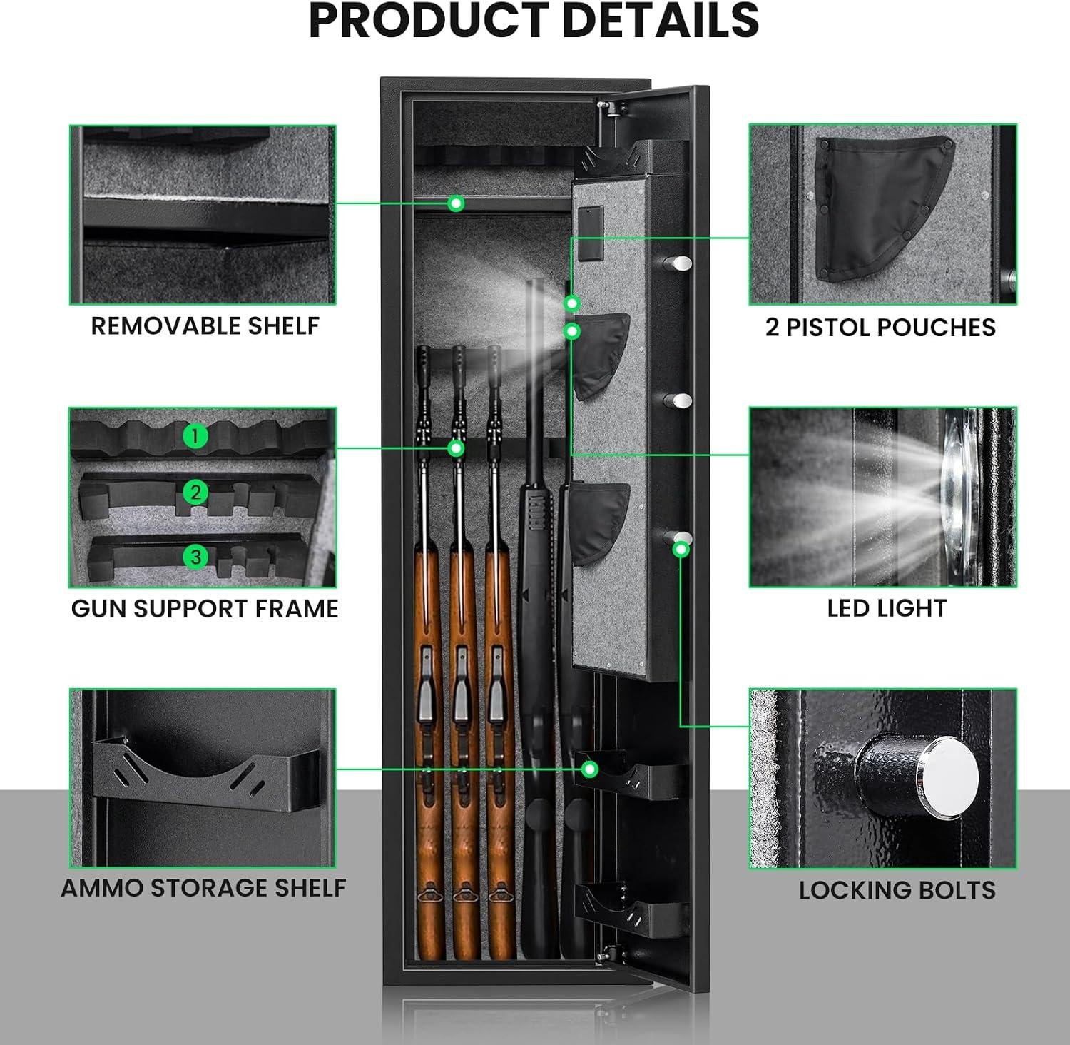 Securing Safety: Our Review of the Versatile Gun Safe