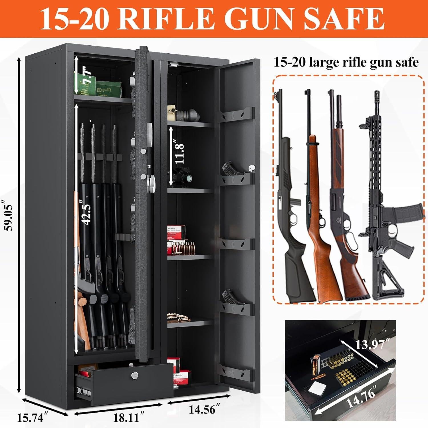 Our secure Sanctuary: Exploring the 1500AB Gun Safe