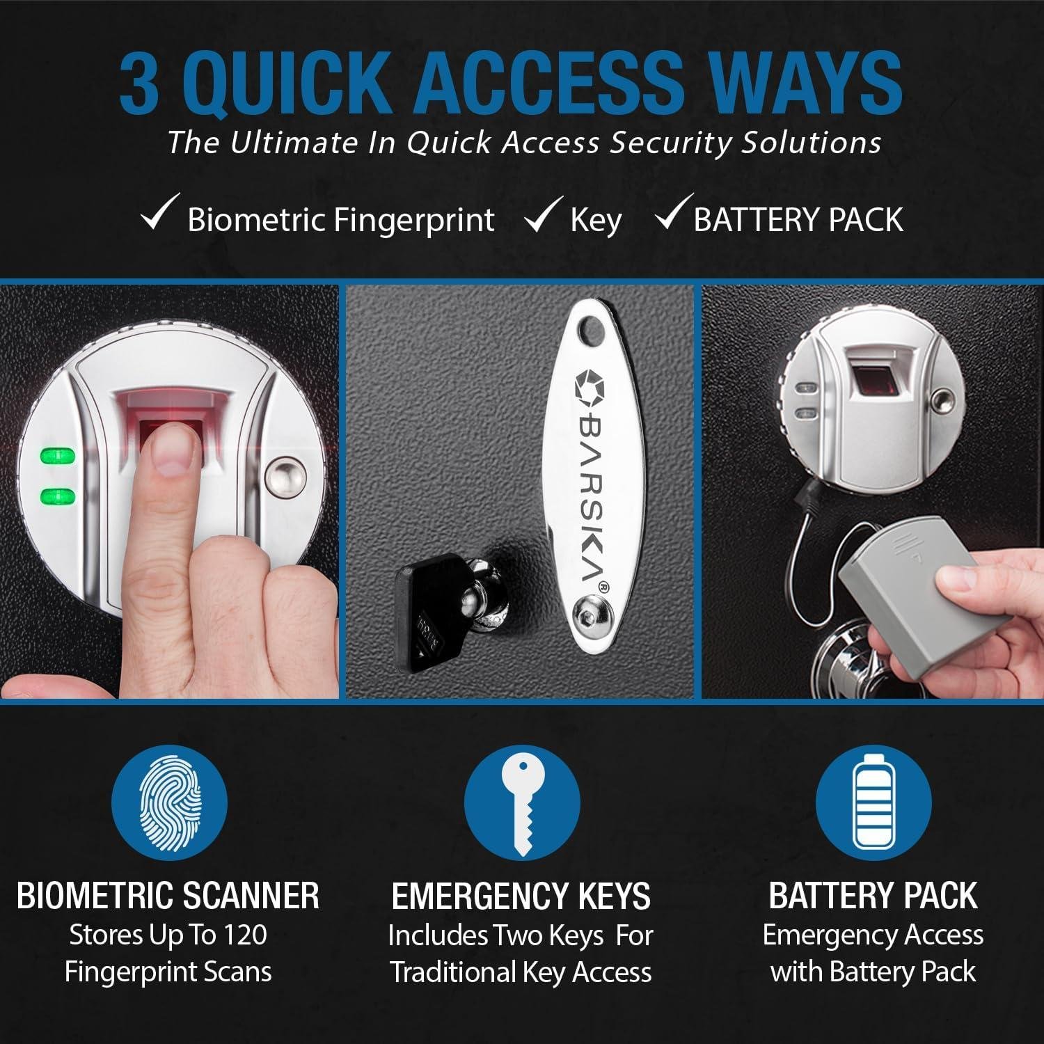 Our Experience with Barska's Silent Biometric Gun safe