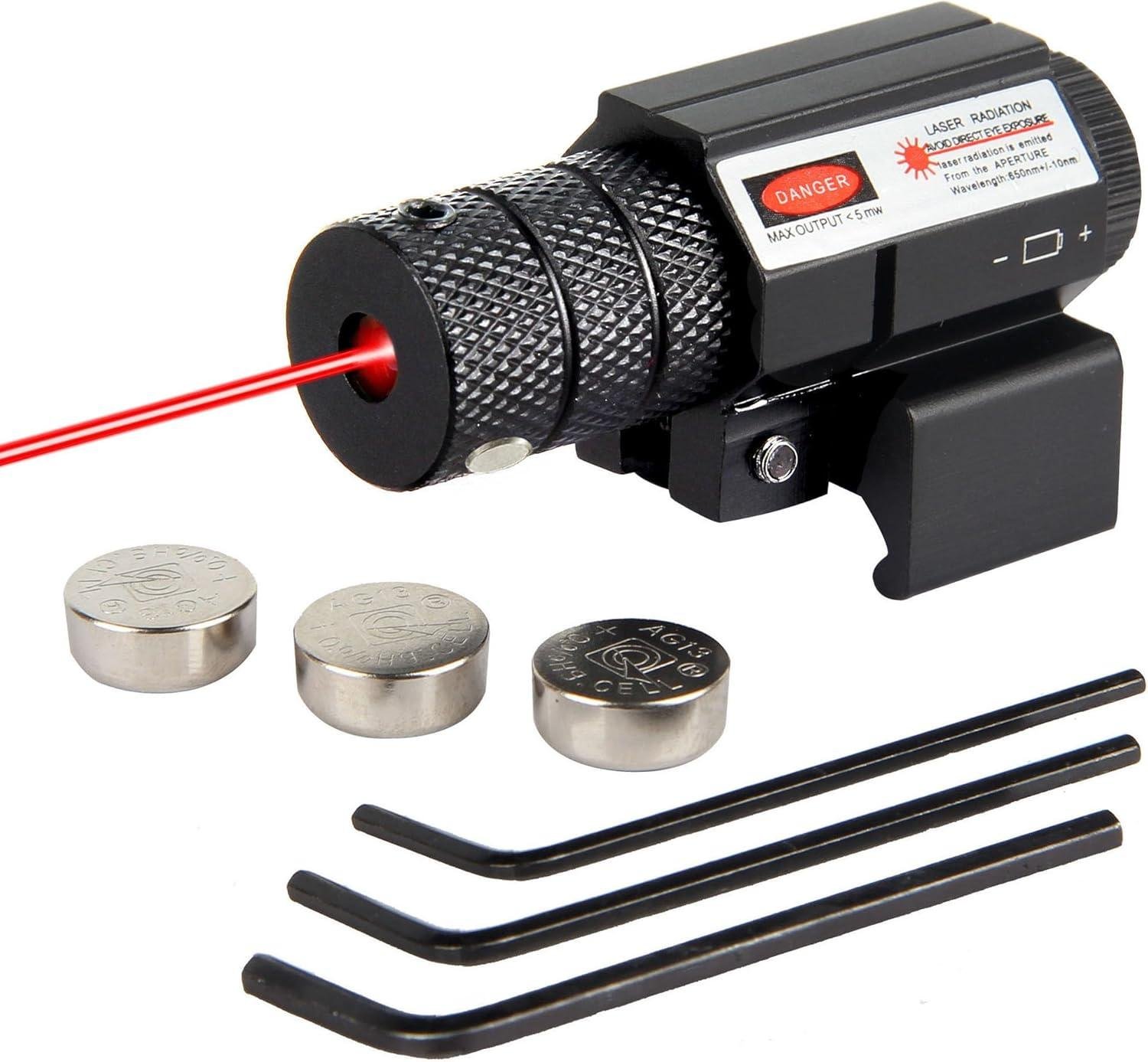 We Zero In: KASENTE Red Laser ⁤with Picatinny Mount