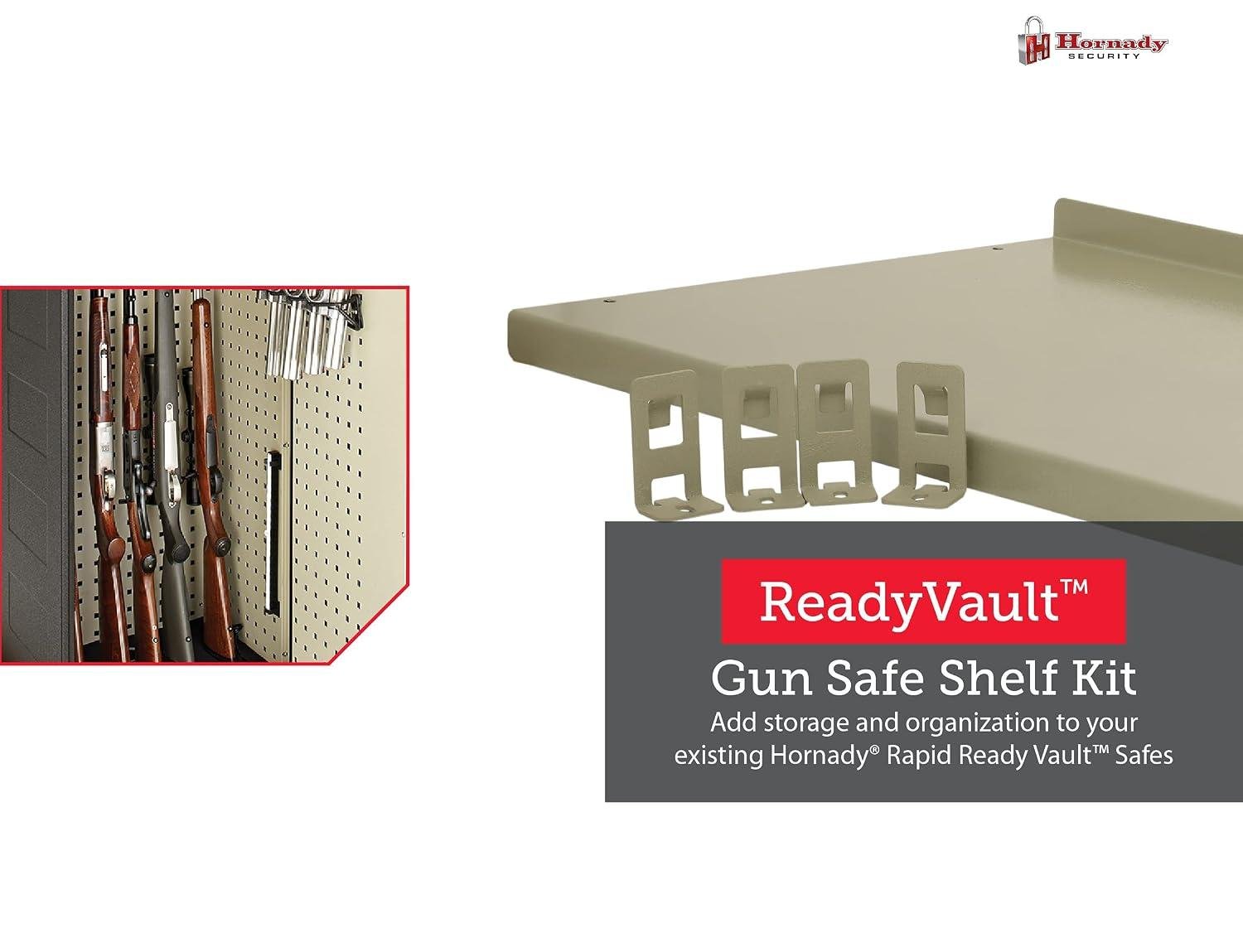 Transform Our Safe Space with Hornady Vault shelf magic