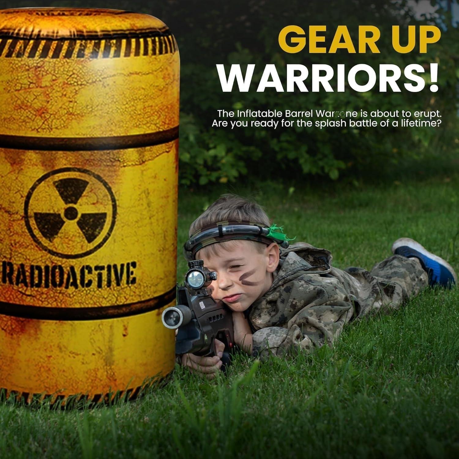 We Field-Test the Combat battlefield Inflatables