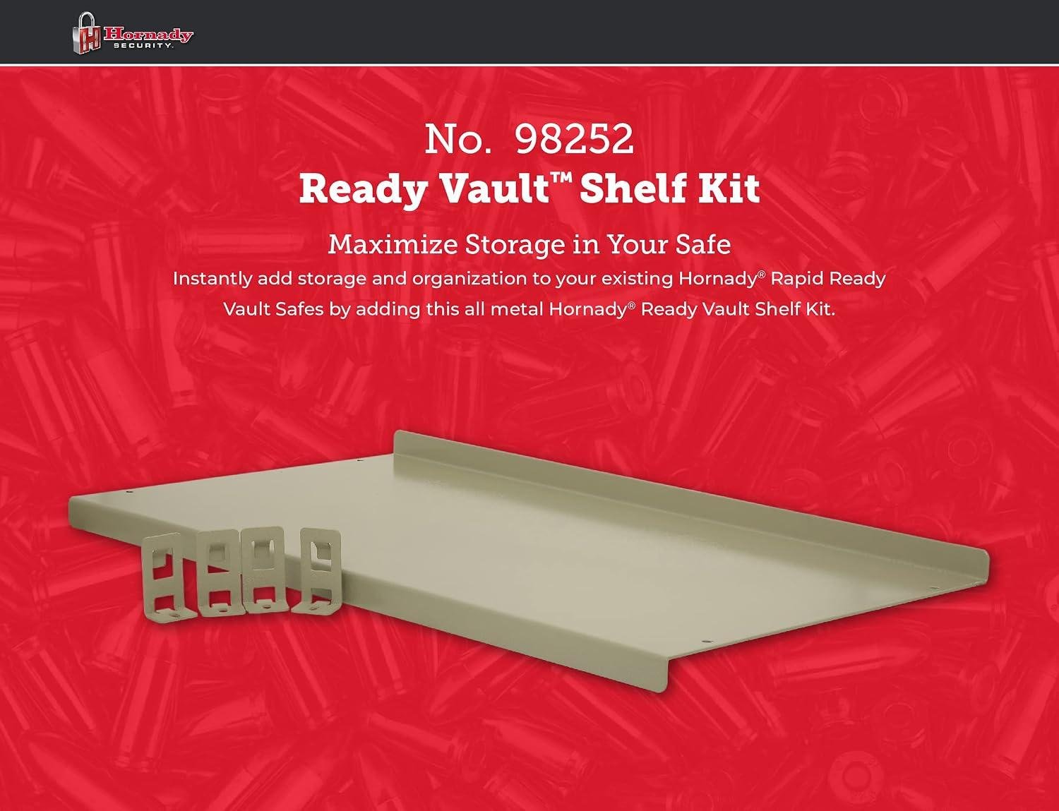 Transform Our Safe Space with Hornady Vault Shelf Magic