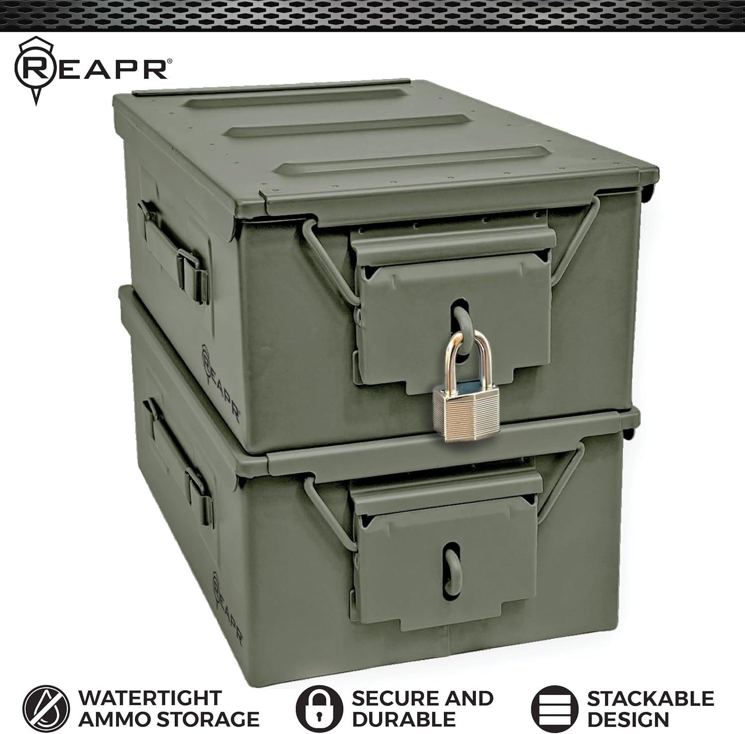 our Sturdy Companion: Exploring the Reapr Steel Ammo Can