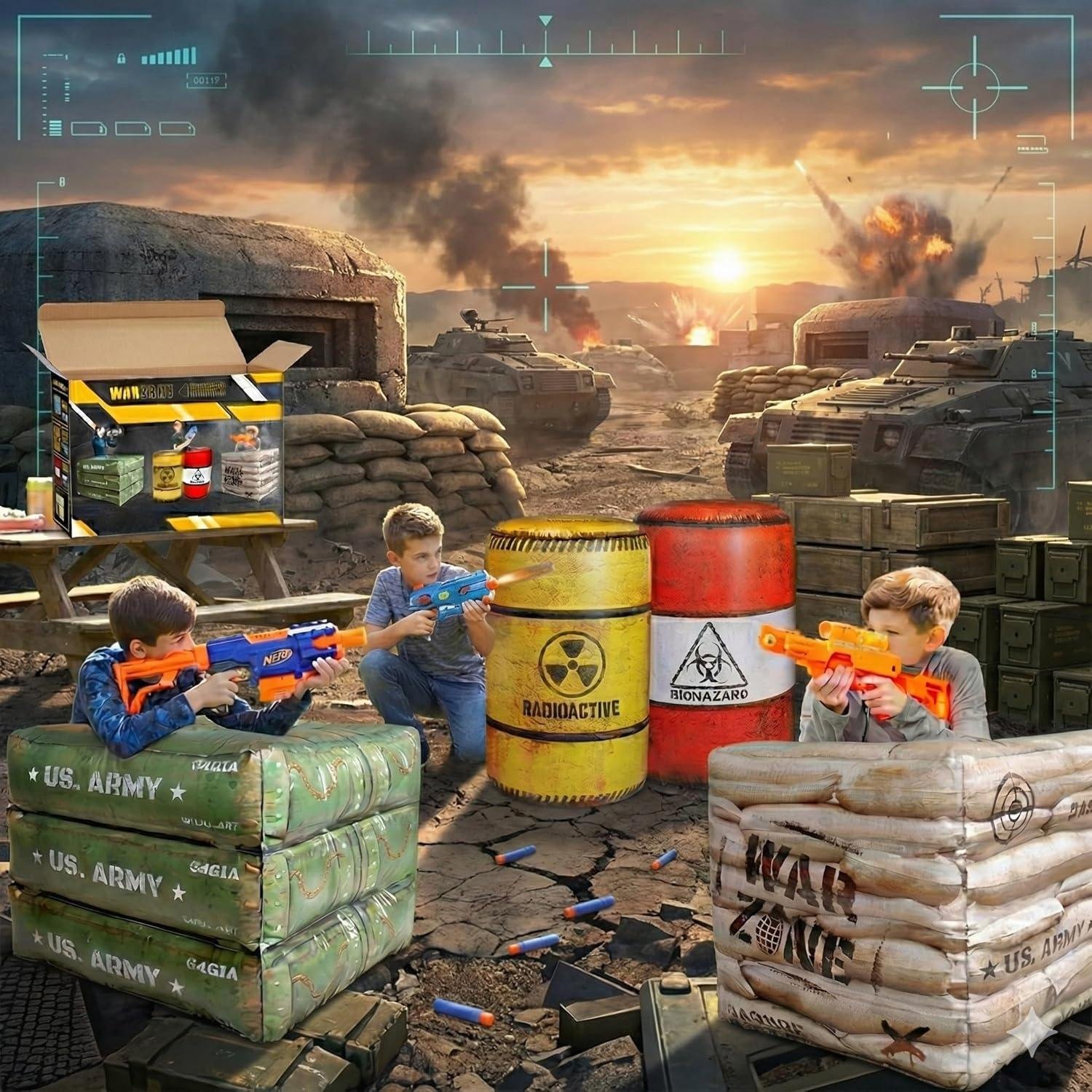 We Field-Test ⁤the Combat Battlefield Inflatables