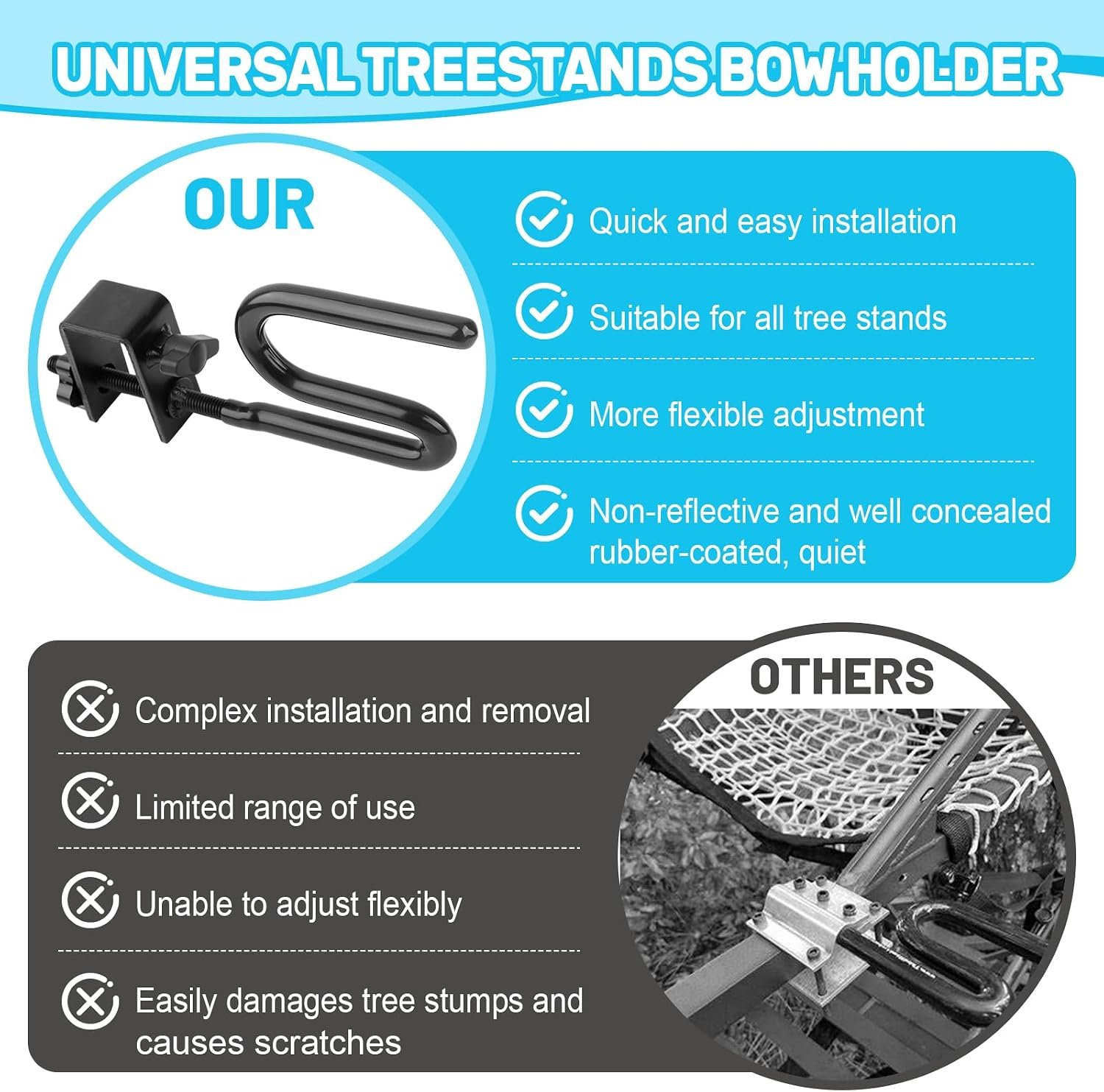 LJB Tree Stand Bow Holder Review – Perfect for Outdoor Hunting - Image 4