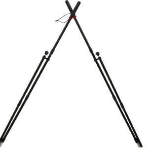 BOG Shooting Sticks Standing Height with 39in of Usable Height, Durable Aluminum Legs, Carbide Spiked Feet and Rubber Covering for Maximum Shooting Stability, Hunting, Long Range Accuracy, and Outdoor