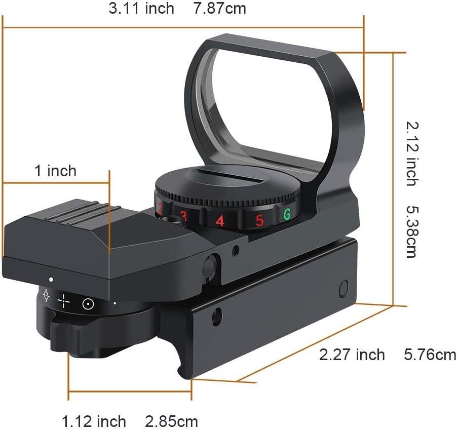 We Test Feyachi Reflex Sight: Red/Green, 4 Reticles