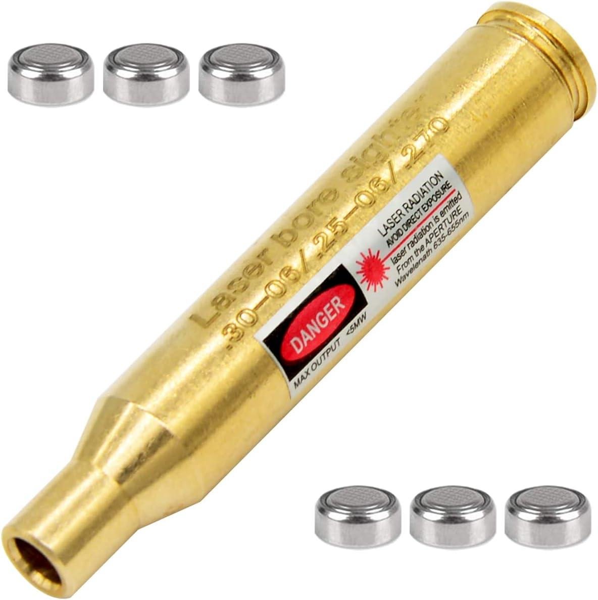 We Sight In with a .30-06/25-06/.270 Red Laser Bore Sighter